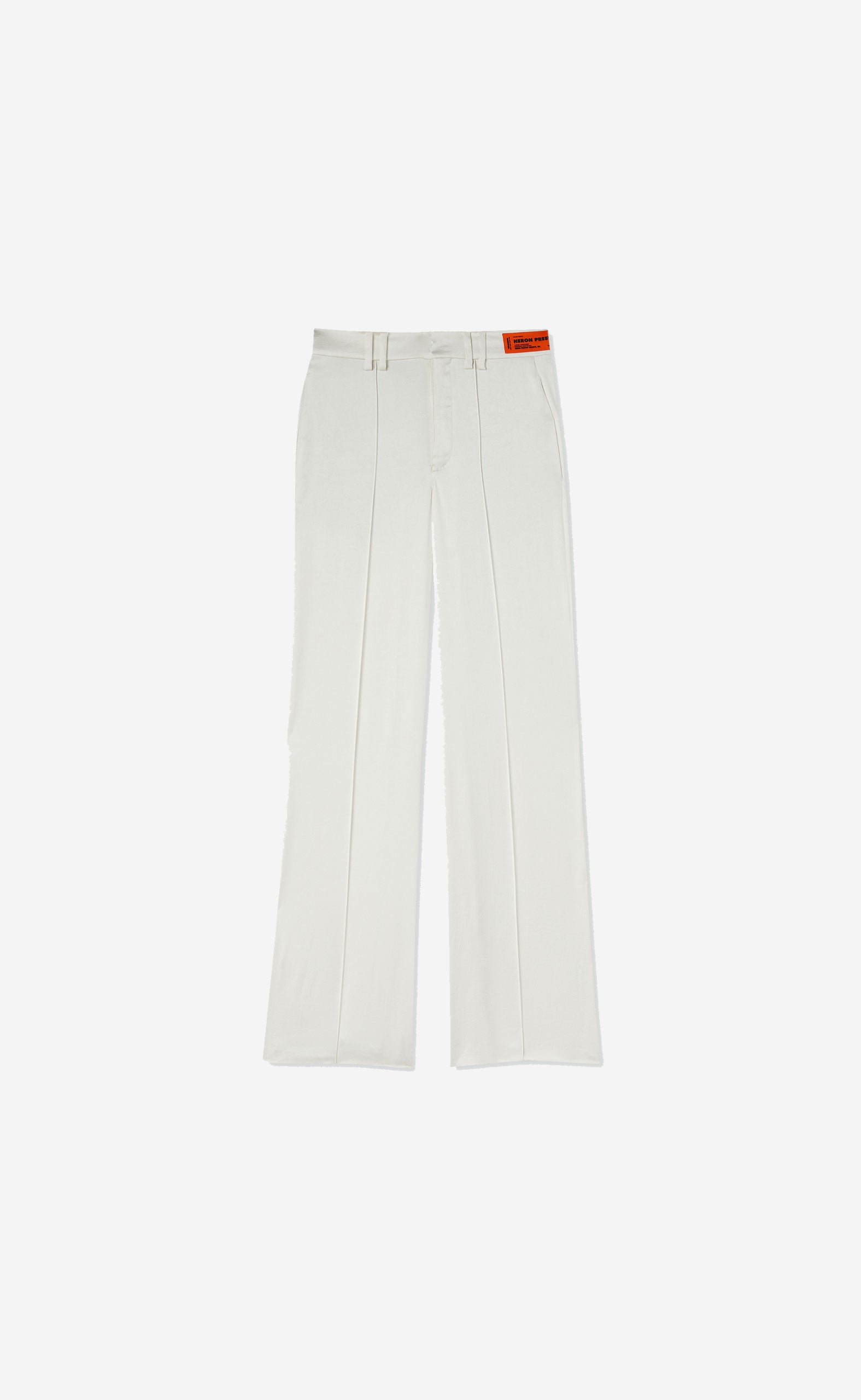 TAILORING SATIN PANTS OFF WHITE NO COLOR