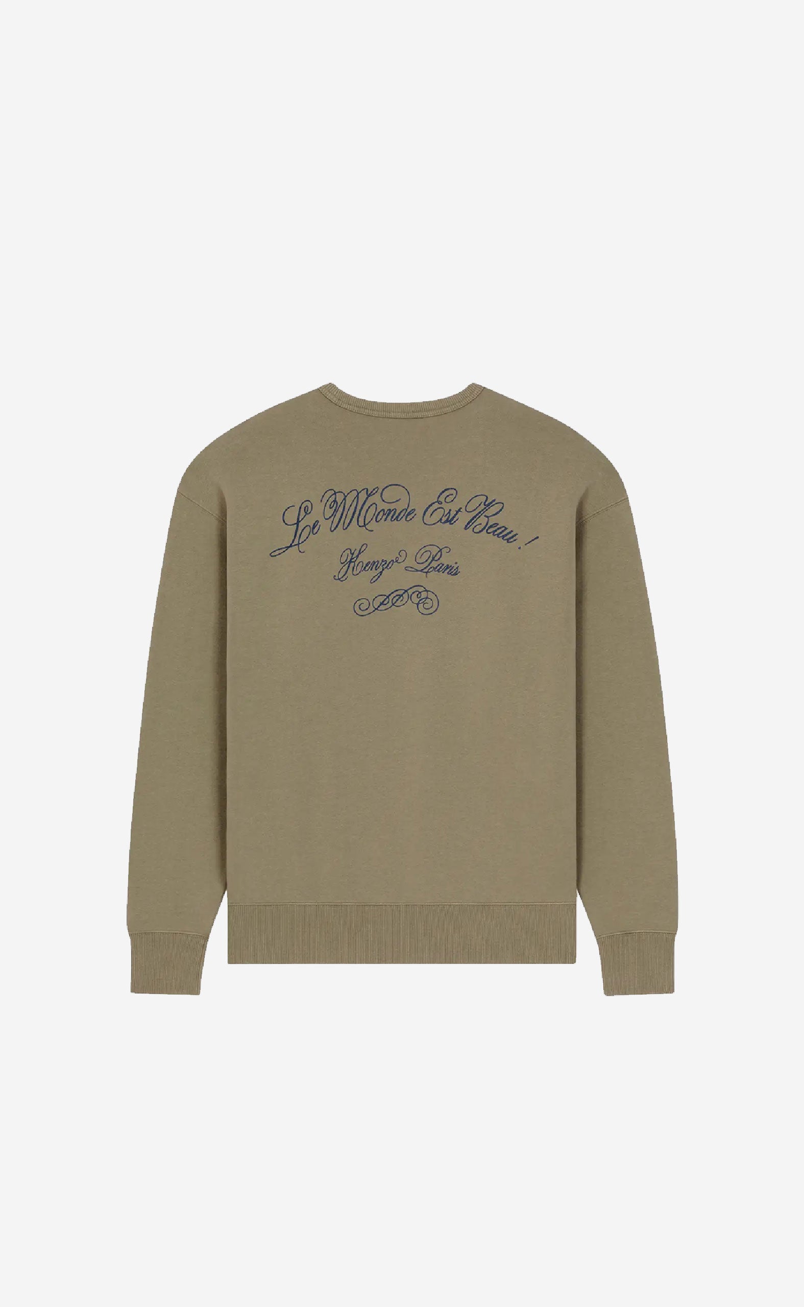 TAUPE KENZO TIGER PATCH OVERSIZE SW