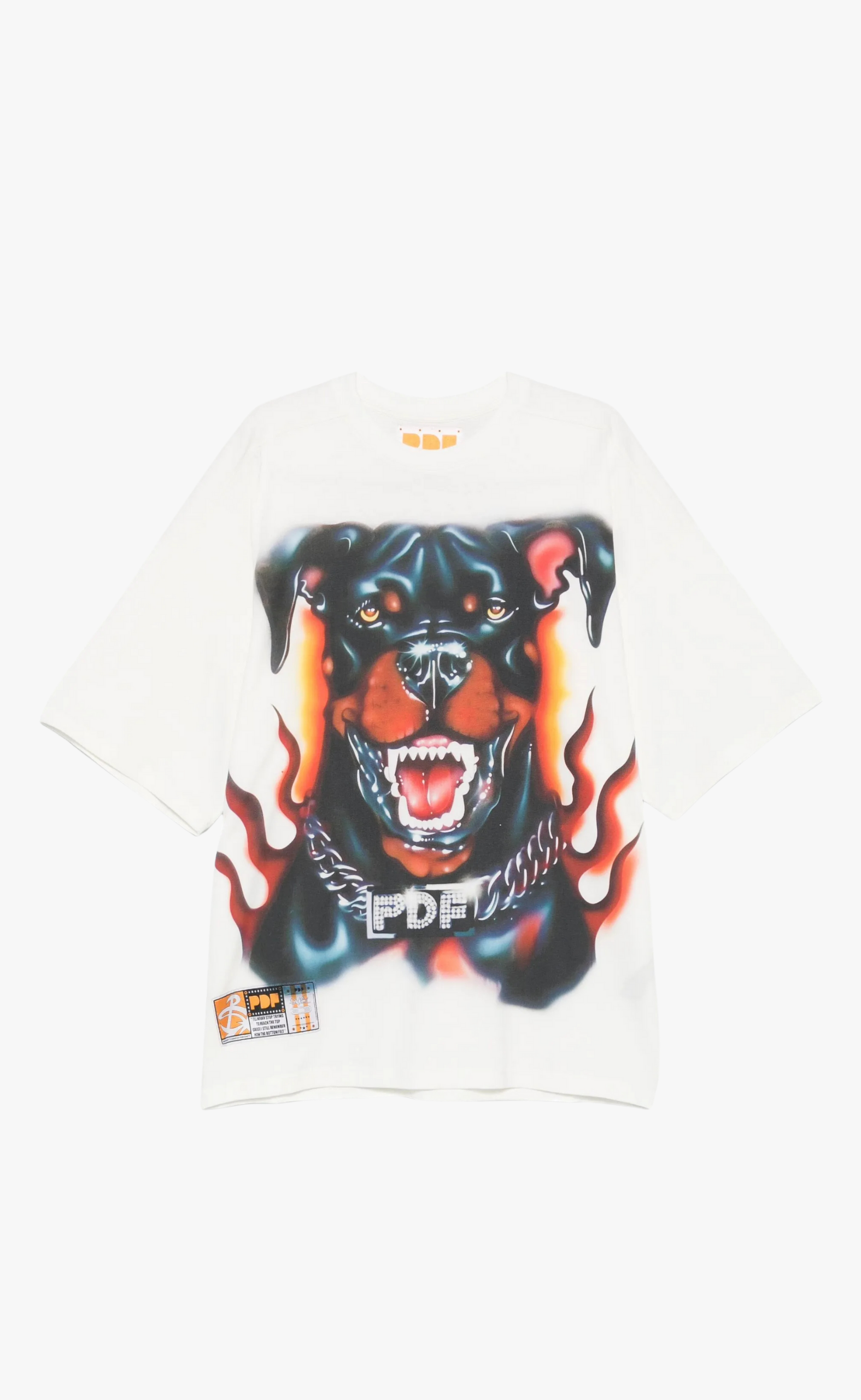 THE BOY DOG WHITE T-SHIRT