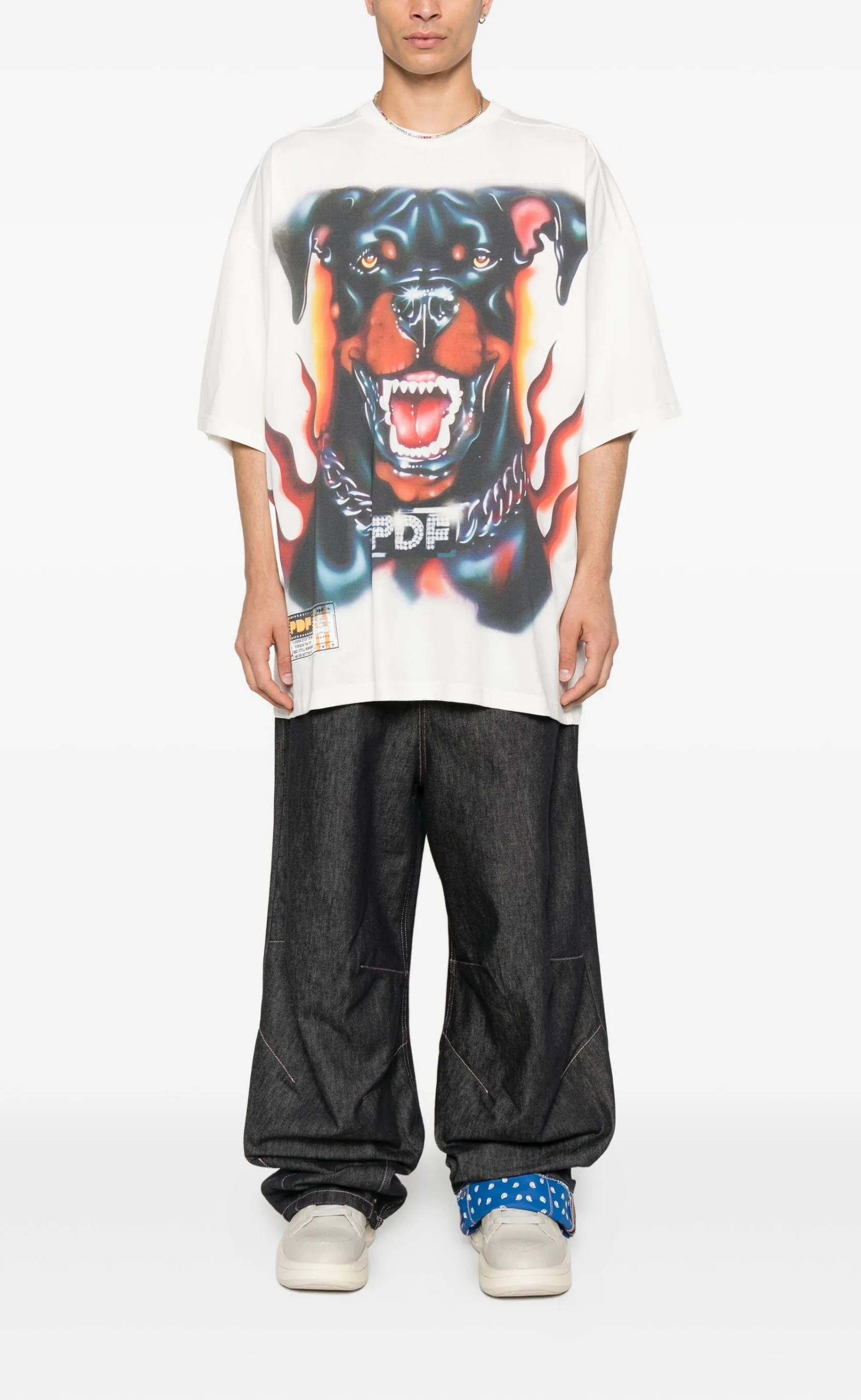 THE BOY DOG WHITE T-SHIRT