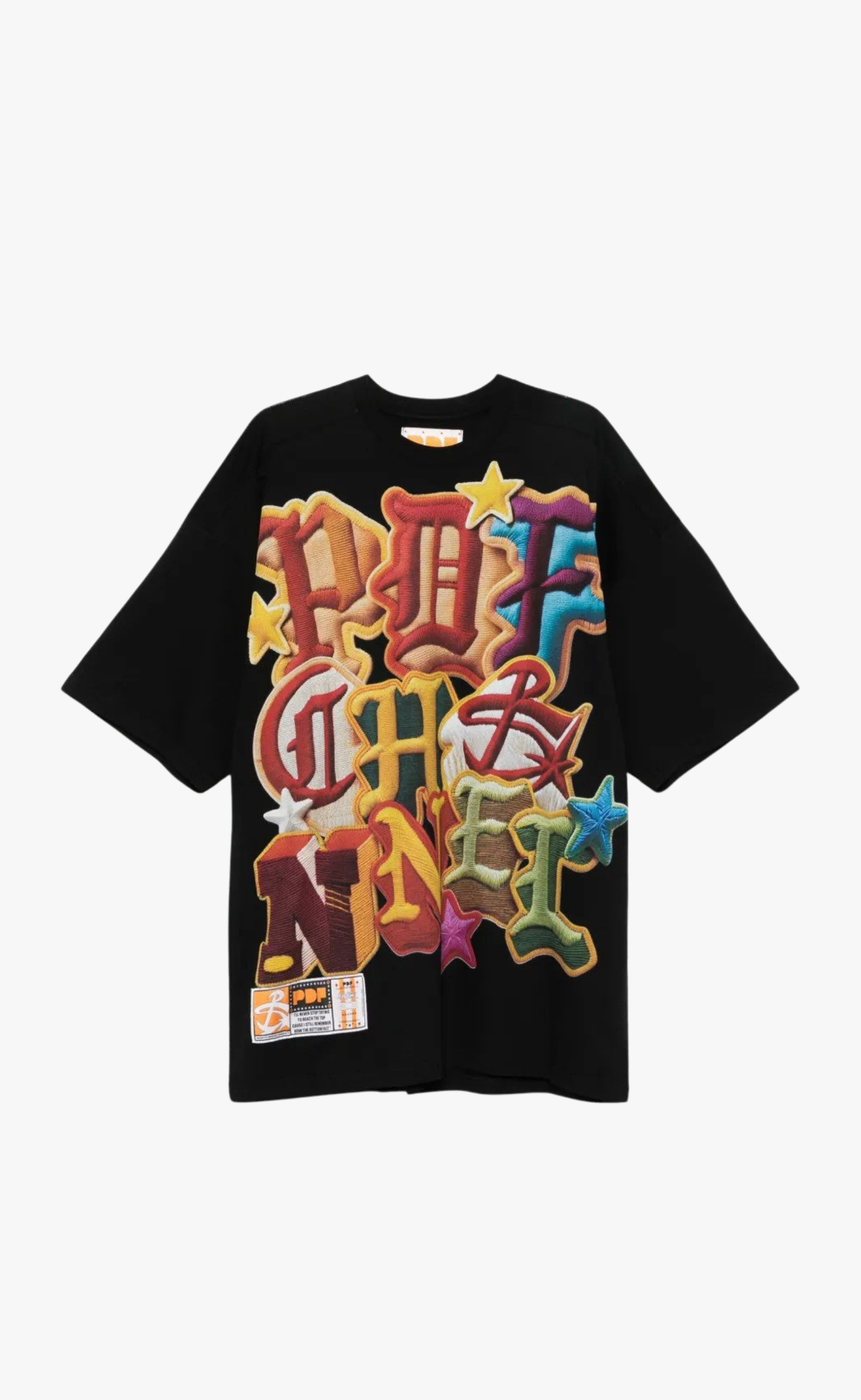 THE BOY PDF BLACK T-SHIRT