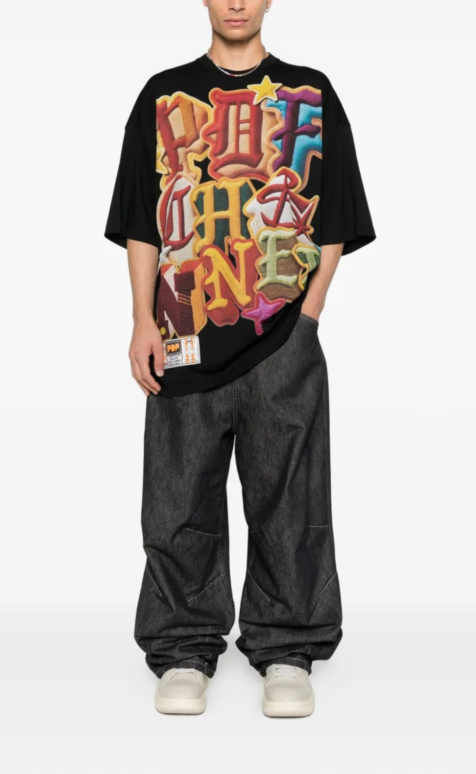 THE BOY PDF BLACK T-SHIRT
