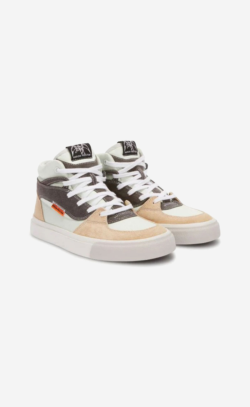 TOBY MID TOP SNEAKERS WHITE GREY