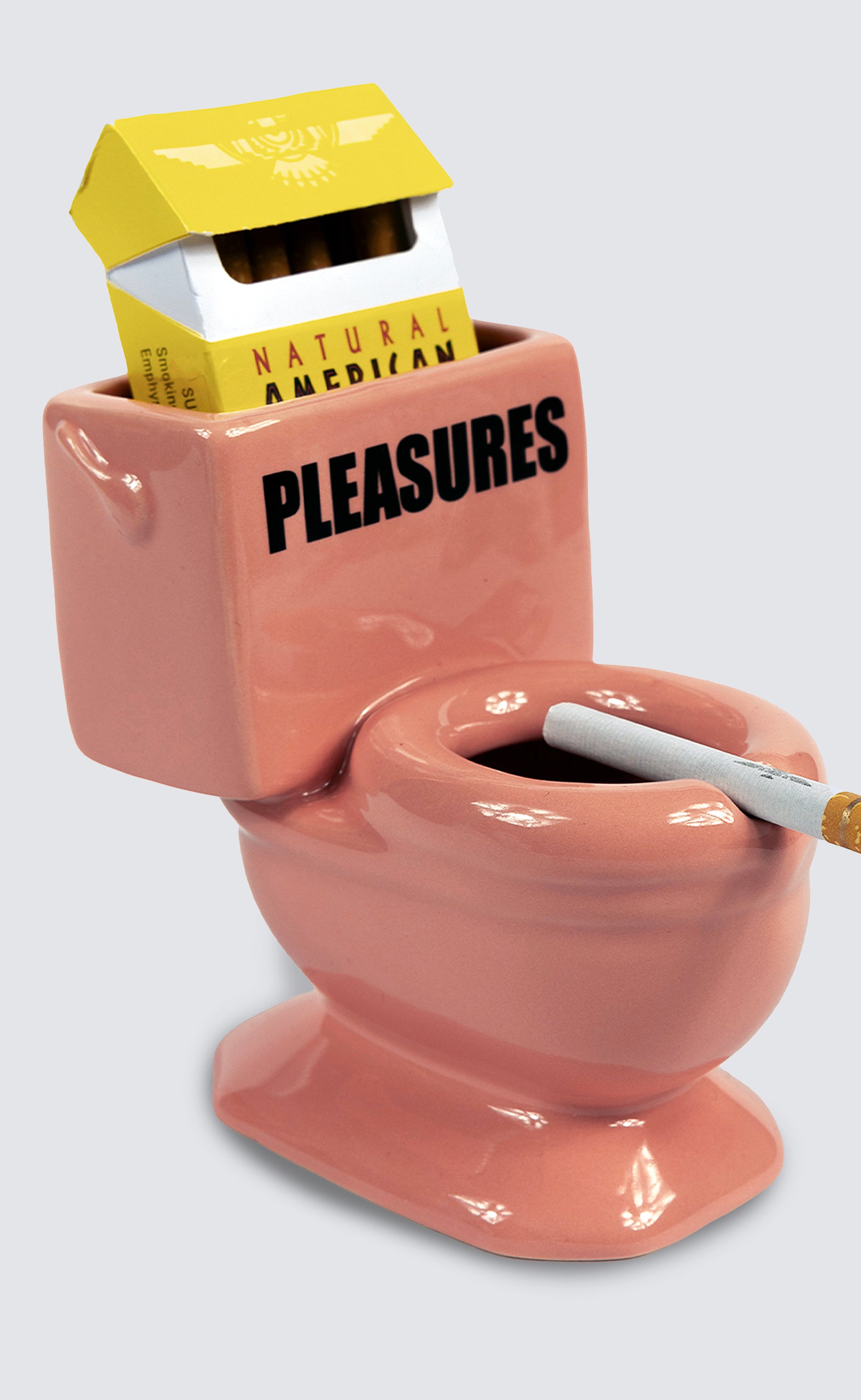 TOILET PINK ASHTRAY