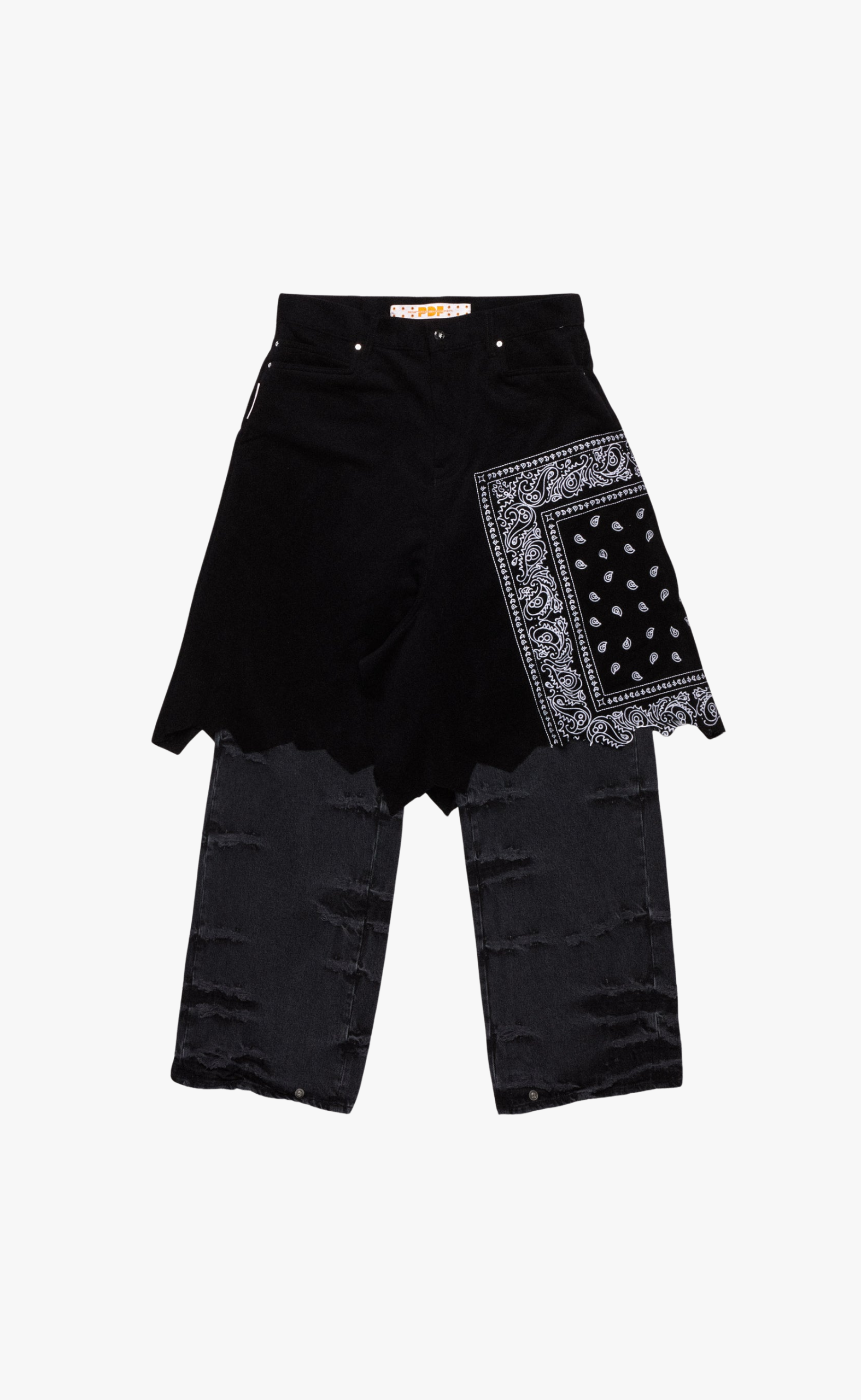 TOKYO CALLING BLACK WASH PANT