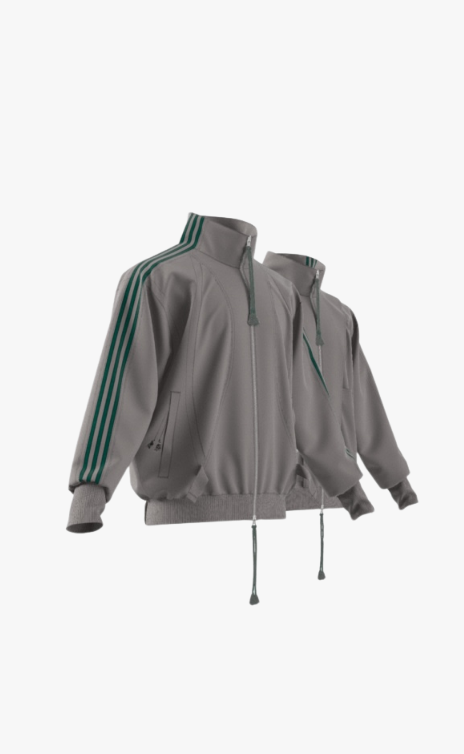 TRACK DOVE GREY JACKET