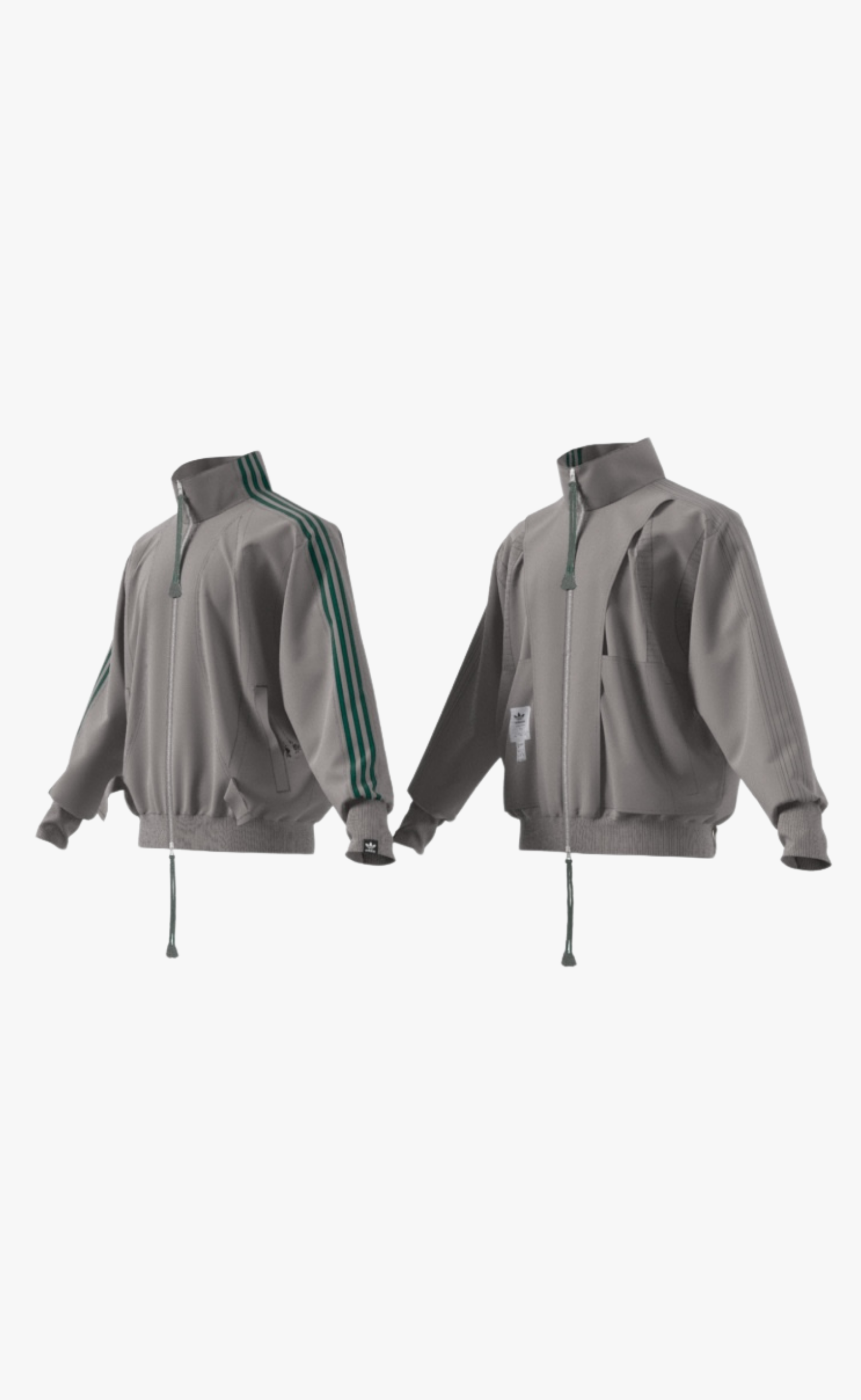 TRACK DOVE GREY JACKET