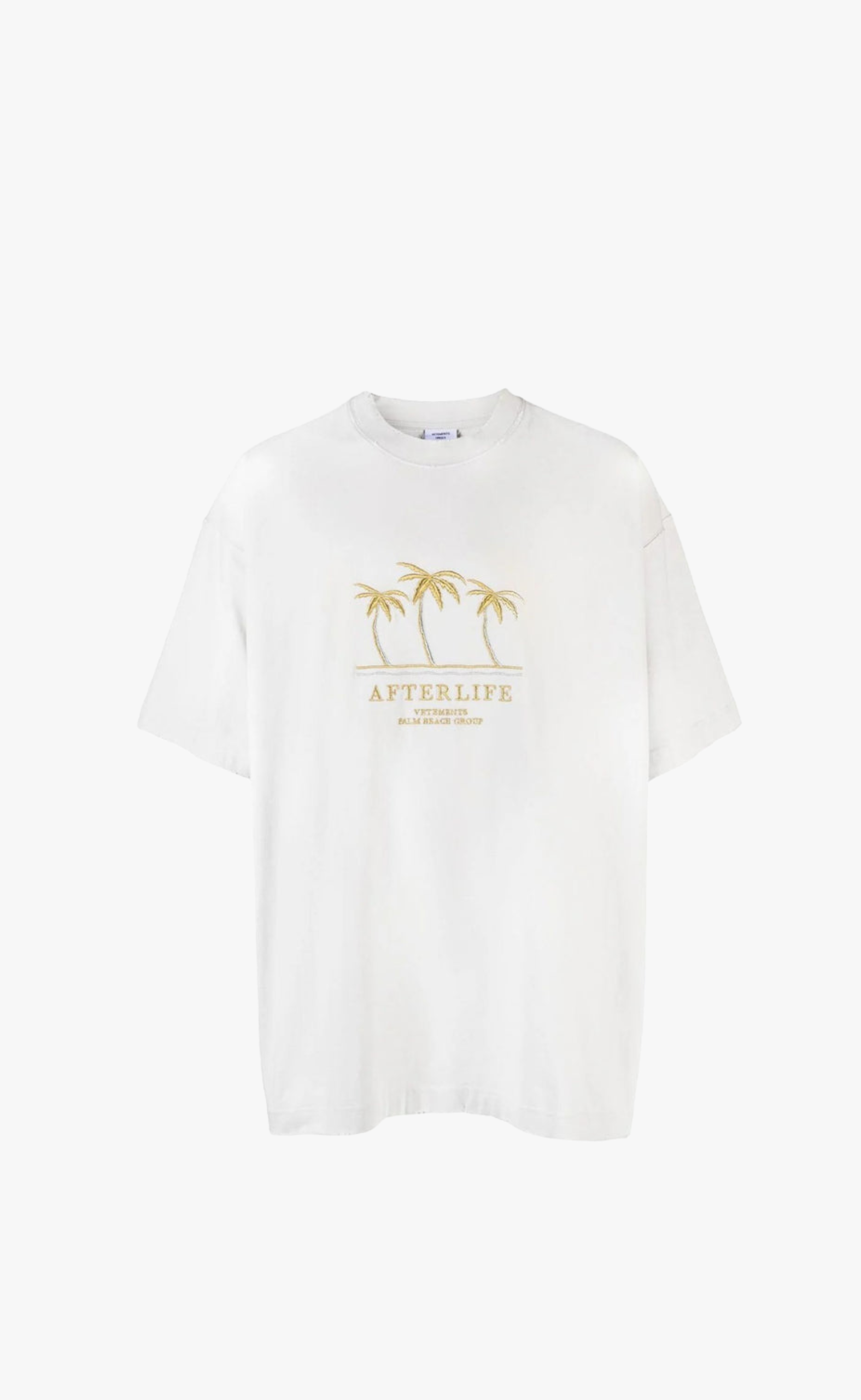 EMBROIDERED AFTERLIFE T-SHIRT