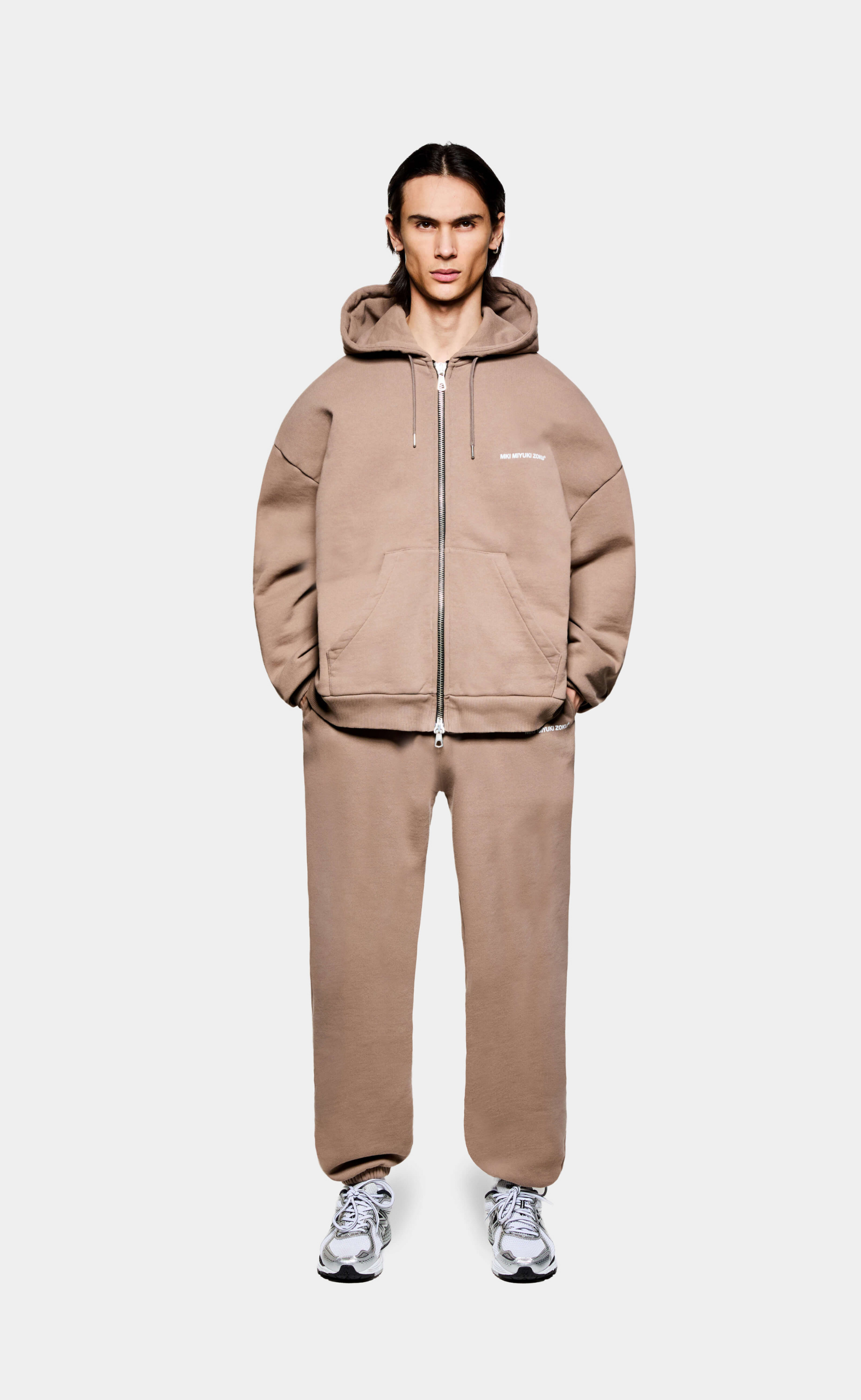 UNIFORM ZIP MUSHROO HOODIE