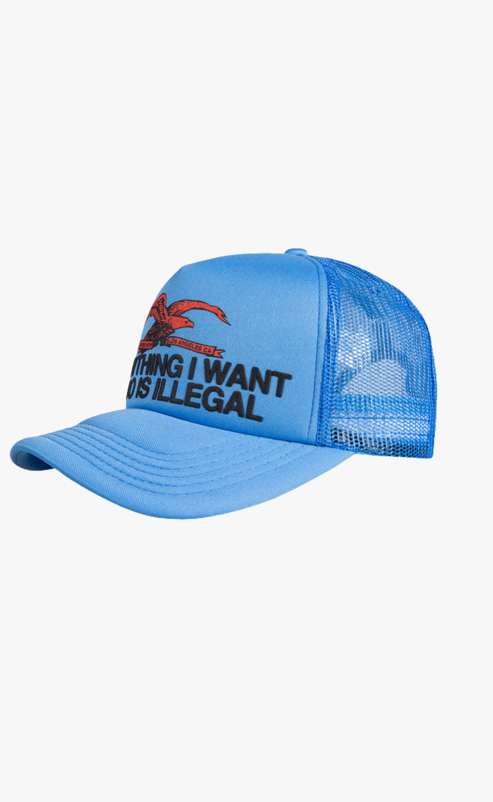 ILLEGAL BLUE TRUCKER BLUE