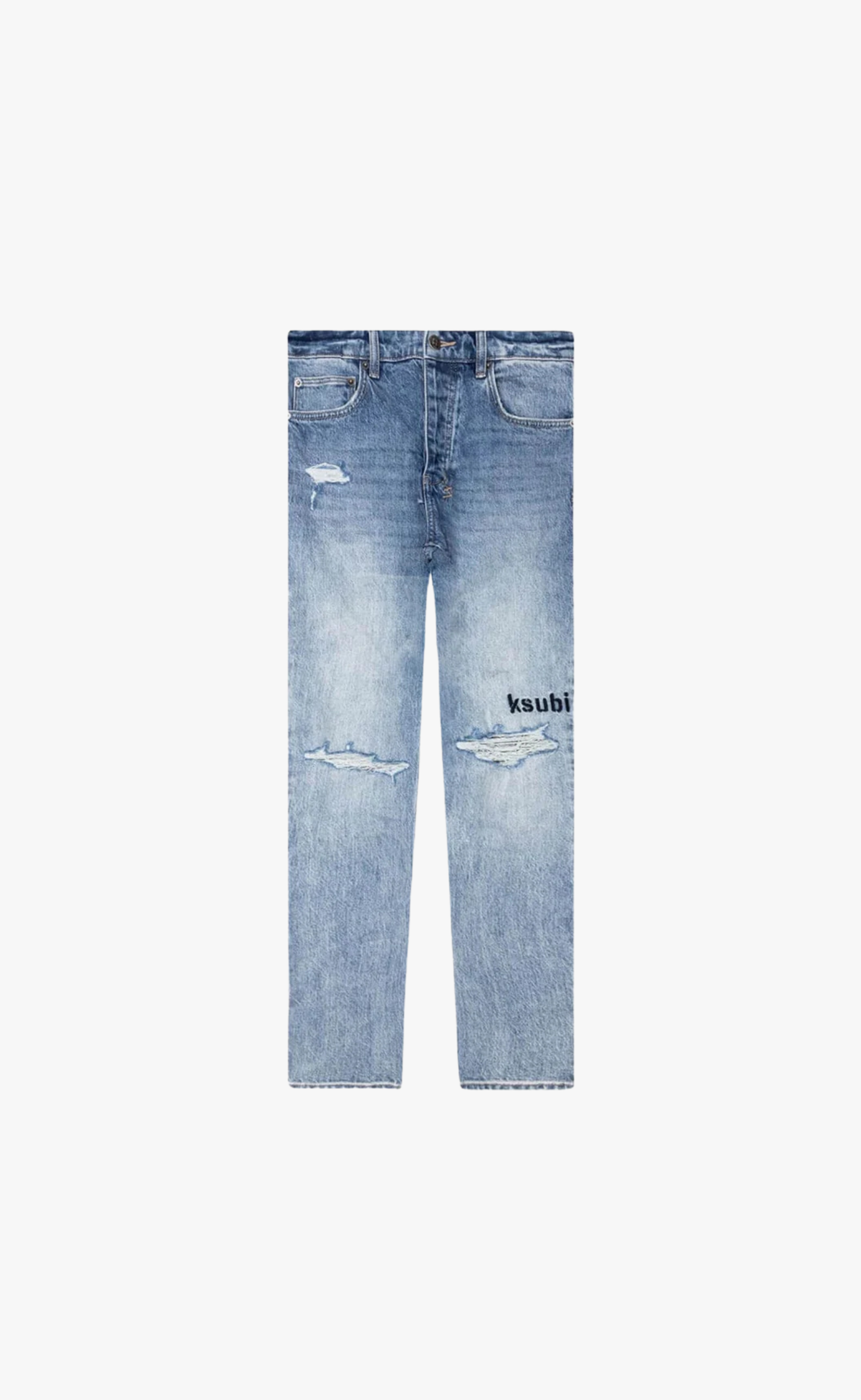 CHITCH SELF REPAIR DENIM JEANS