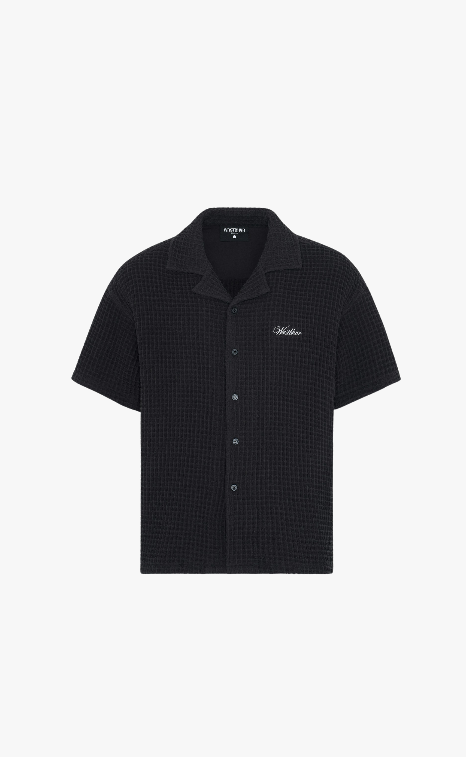 WAFA RESORT JET BLACK SHIRT