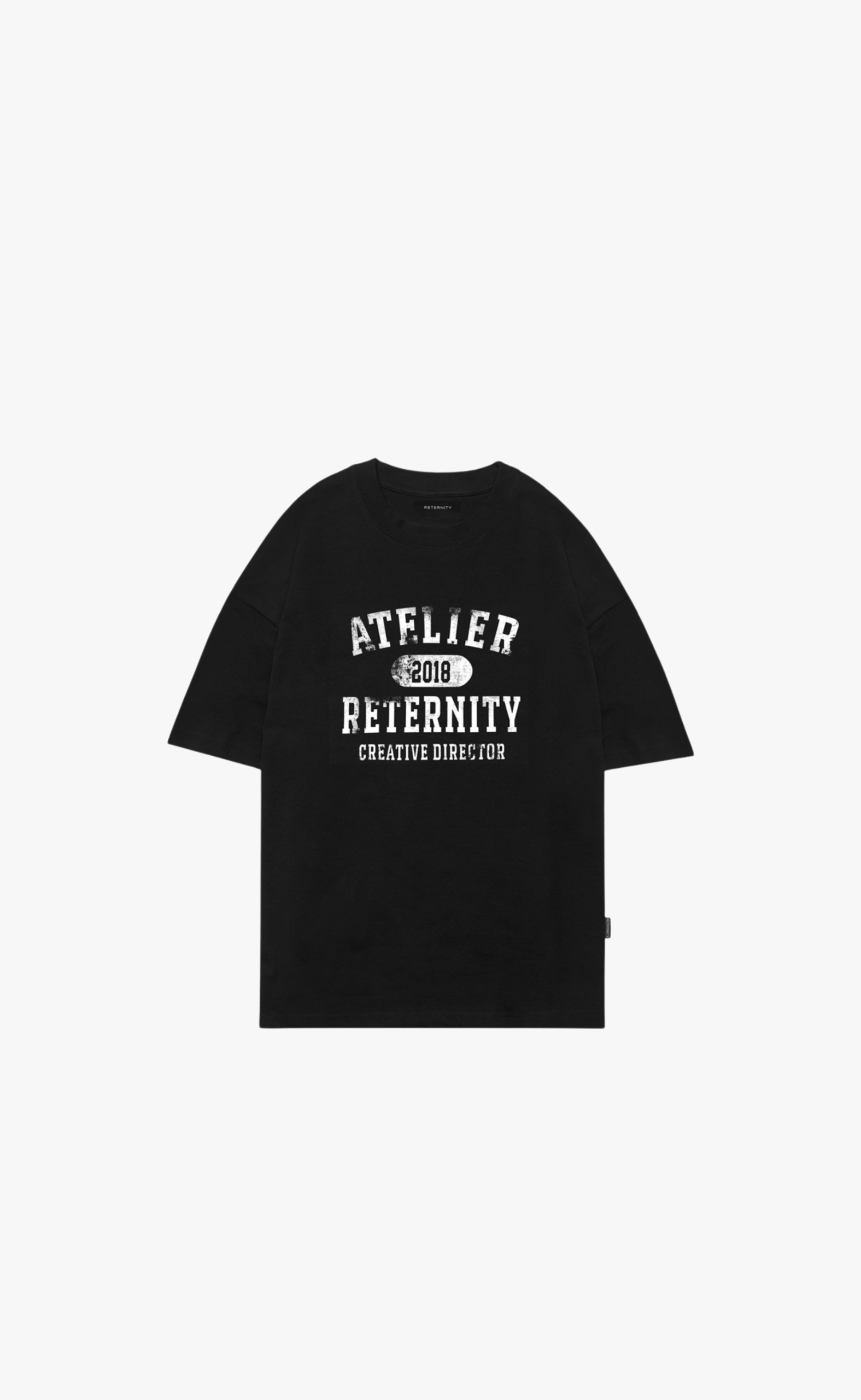 ATELIER EMBLEM BLACK T-SHIRT