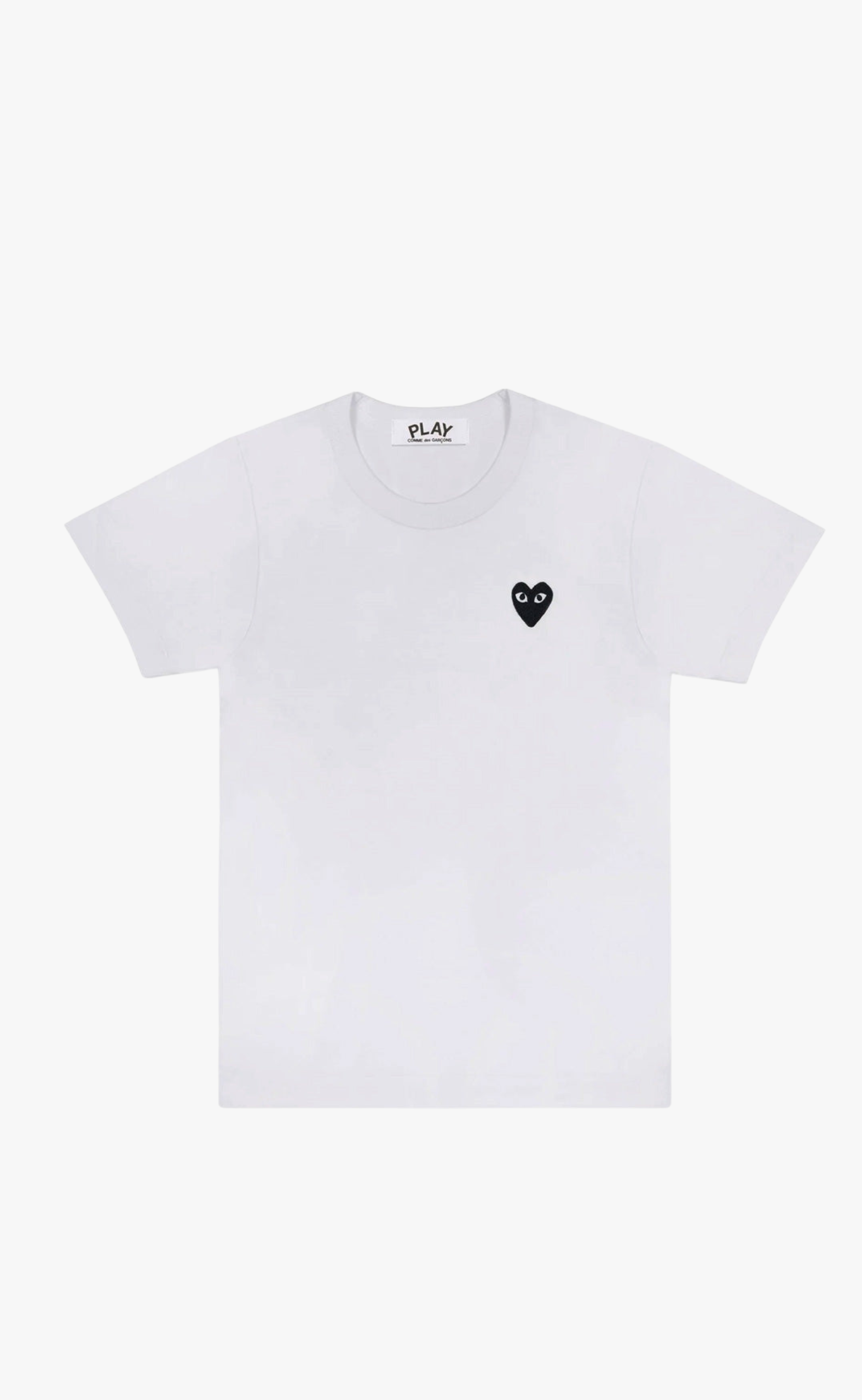 BLACK HEART WHITE T-SHIRT