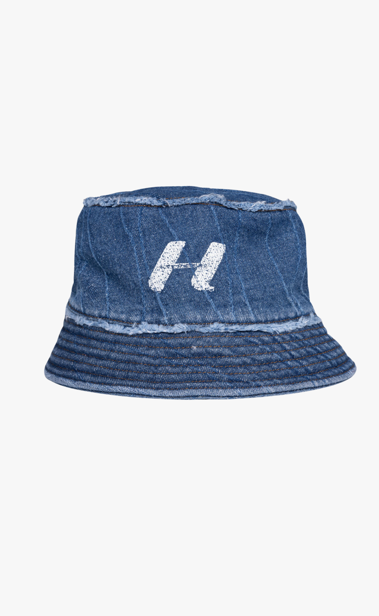 WAVY BUCKET INDIGO HAT