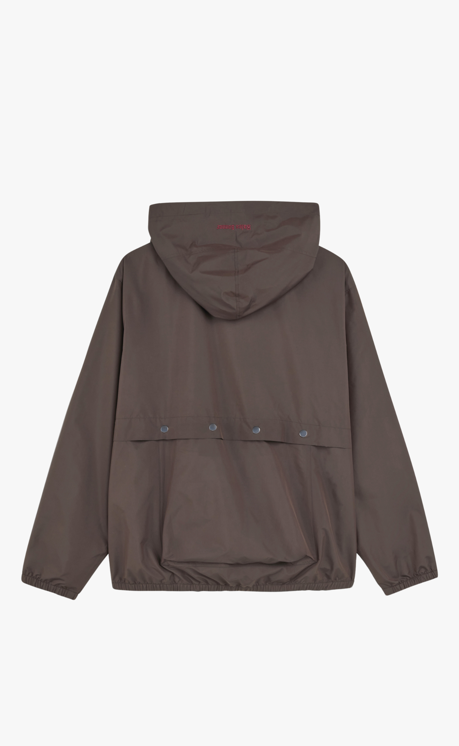 WB NYLON ANORAK NIGHT BROWN JACKET