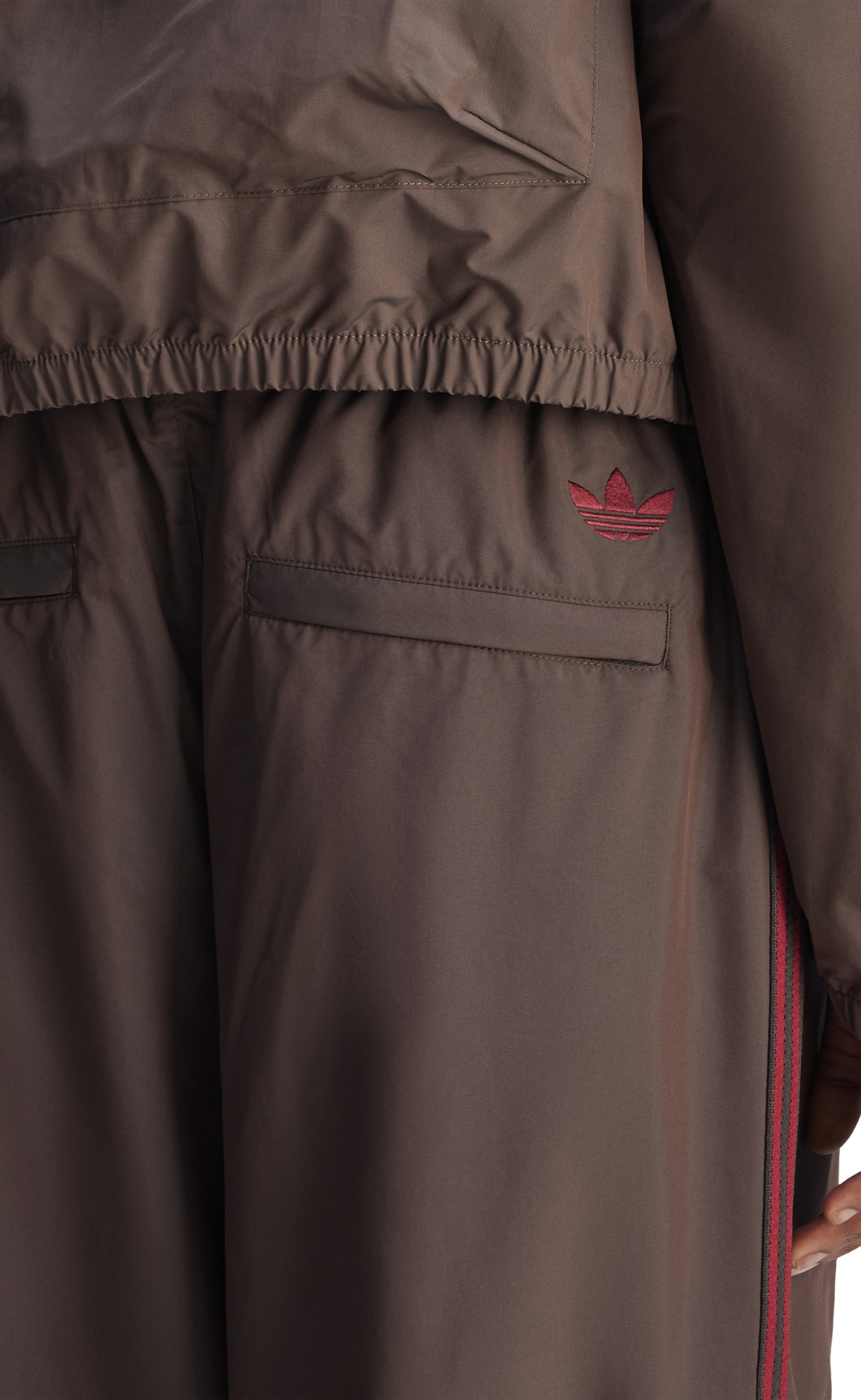 WB NYLON TP NIGHT BROWN PANTS