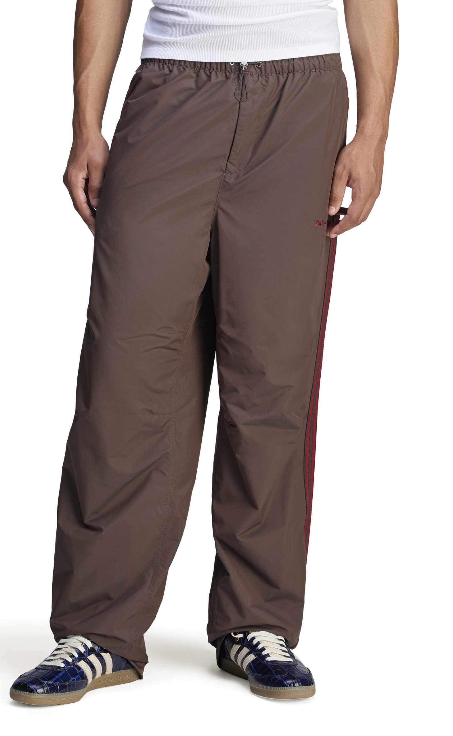 WB NYLON TP NIGHT BROWN PANTS