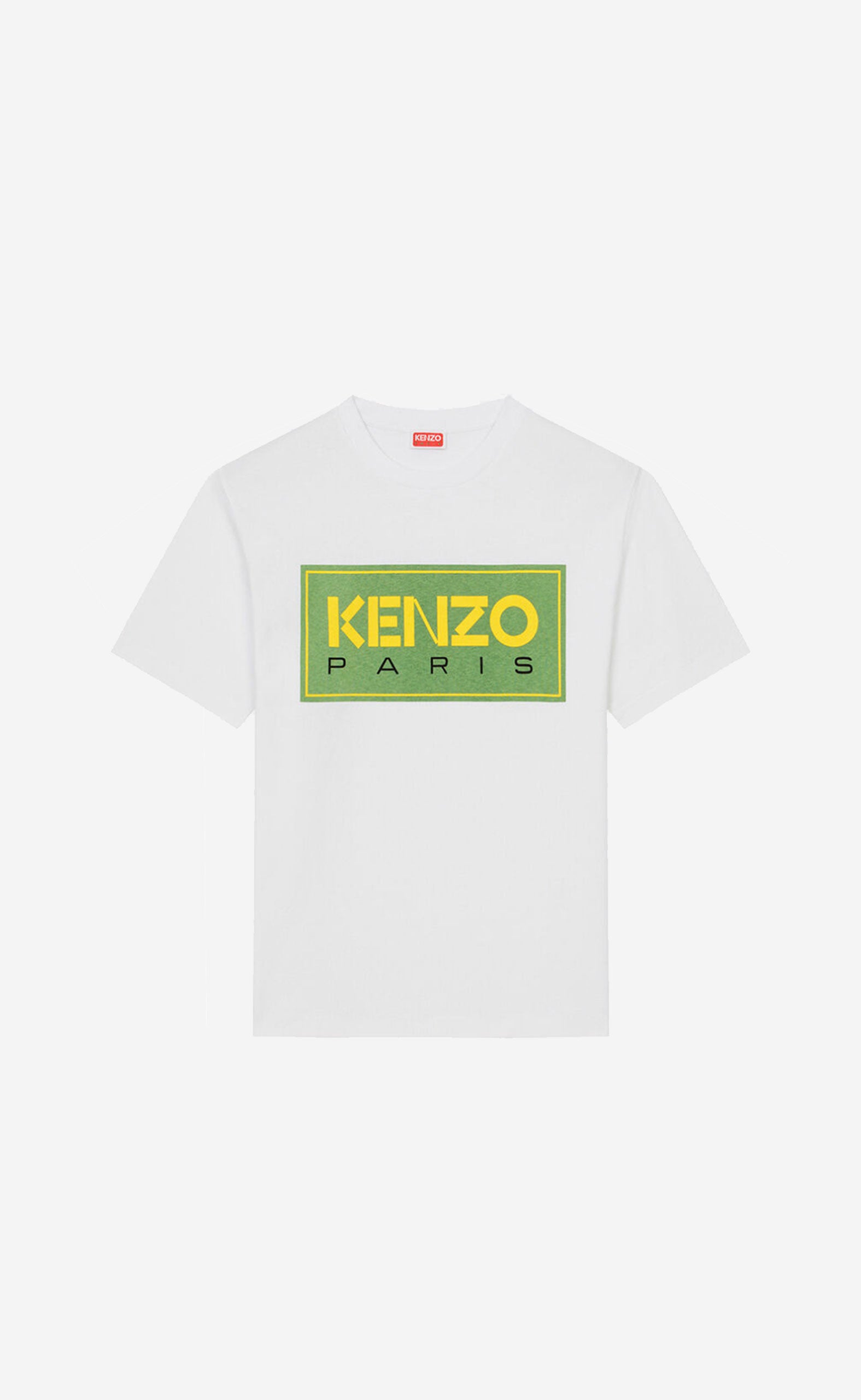 WHITE KENZO PARIS CLASSIC T-SHIRT