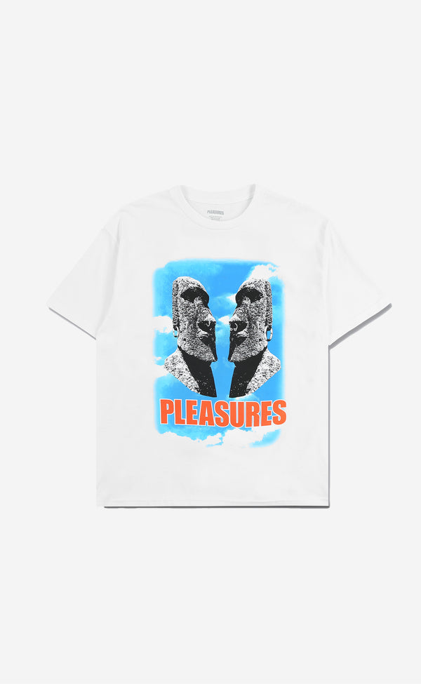 WHITE OUT OF MY HEAD T-SHIRT