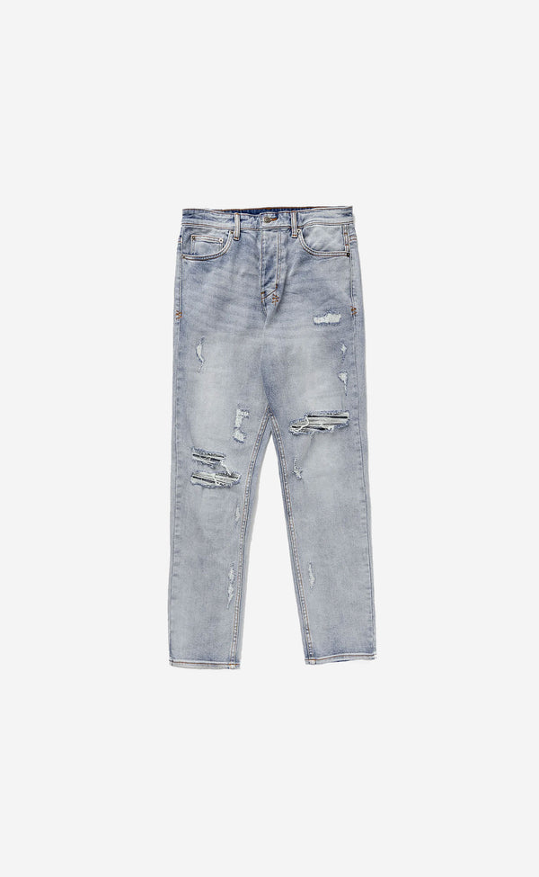 WOLFGANG GHOSTED DENIM JEANS