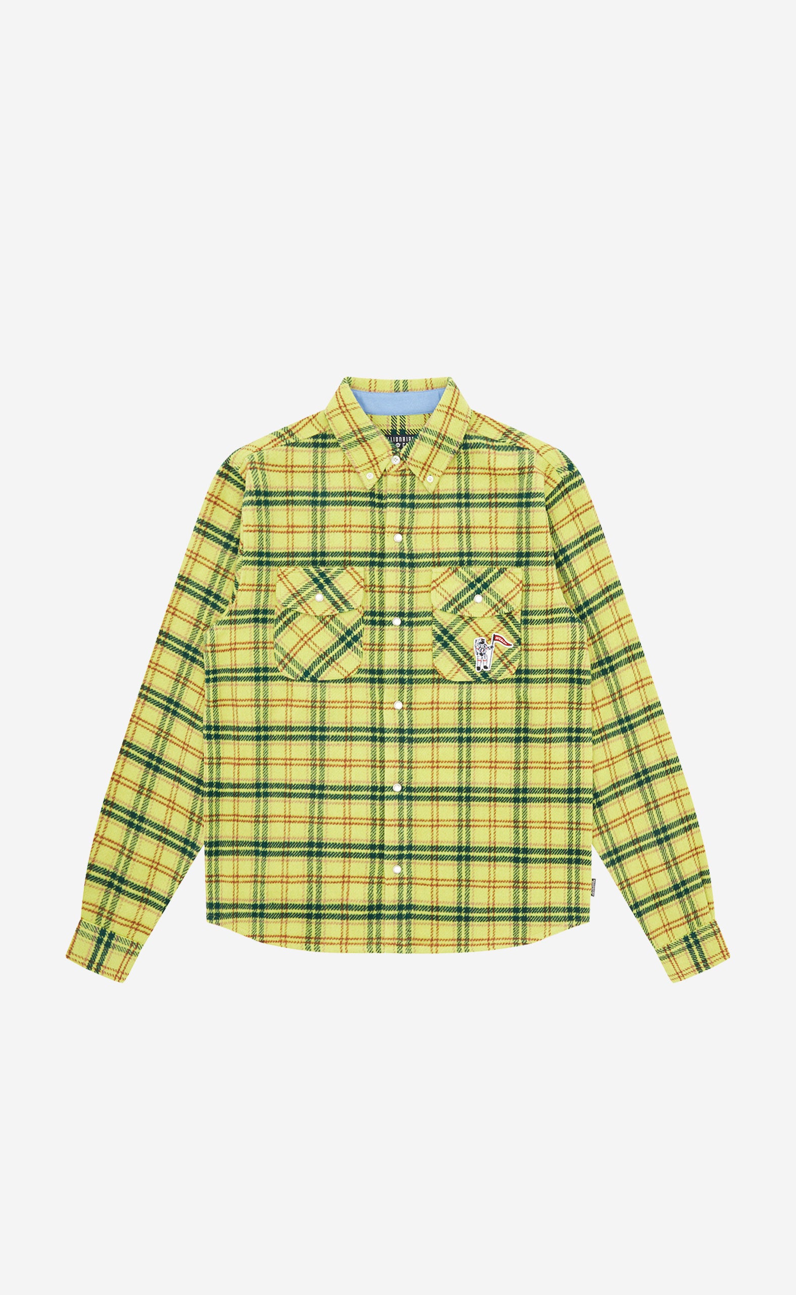 YELLOW CHECK SHIRT