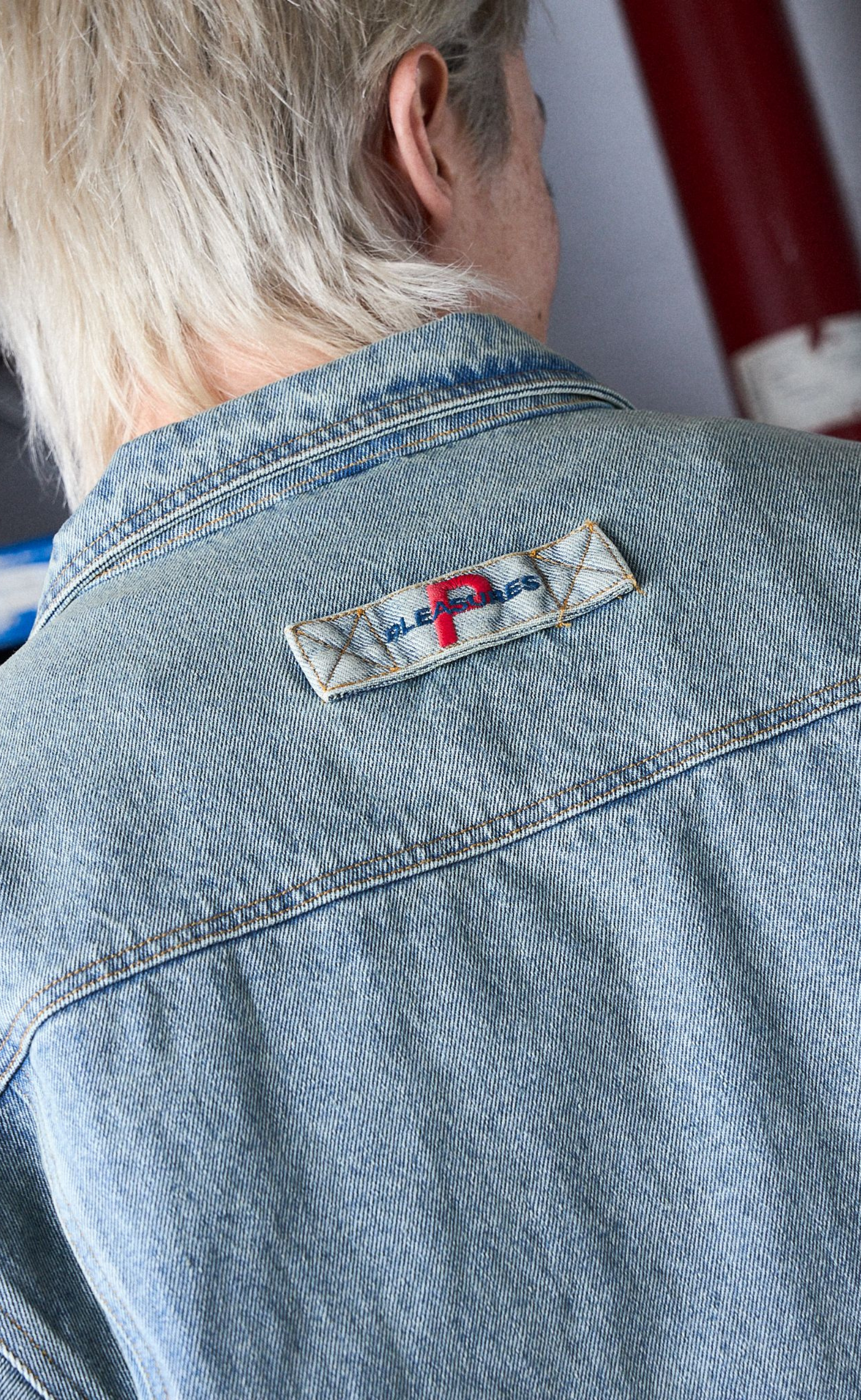 PARK INSULATED DENIM INDIGO JACKET