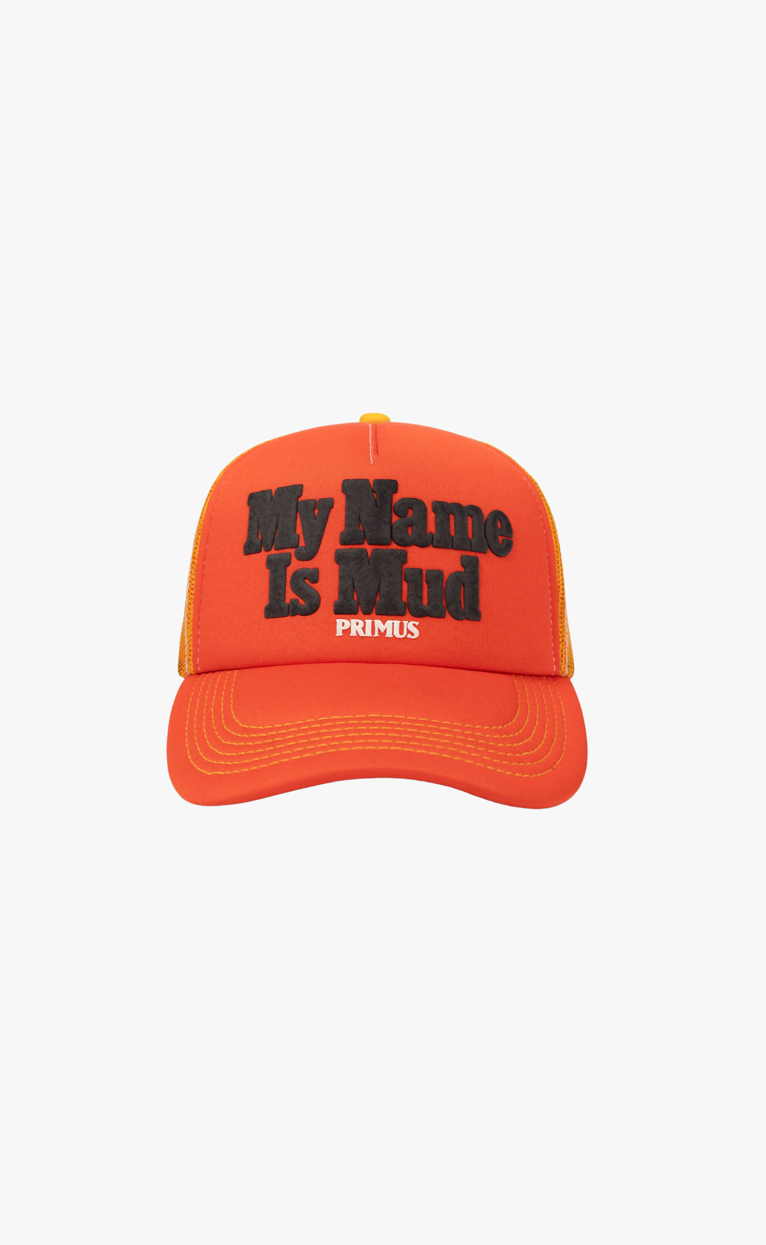 MUD TRUCKER ORANGE HAT