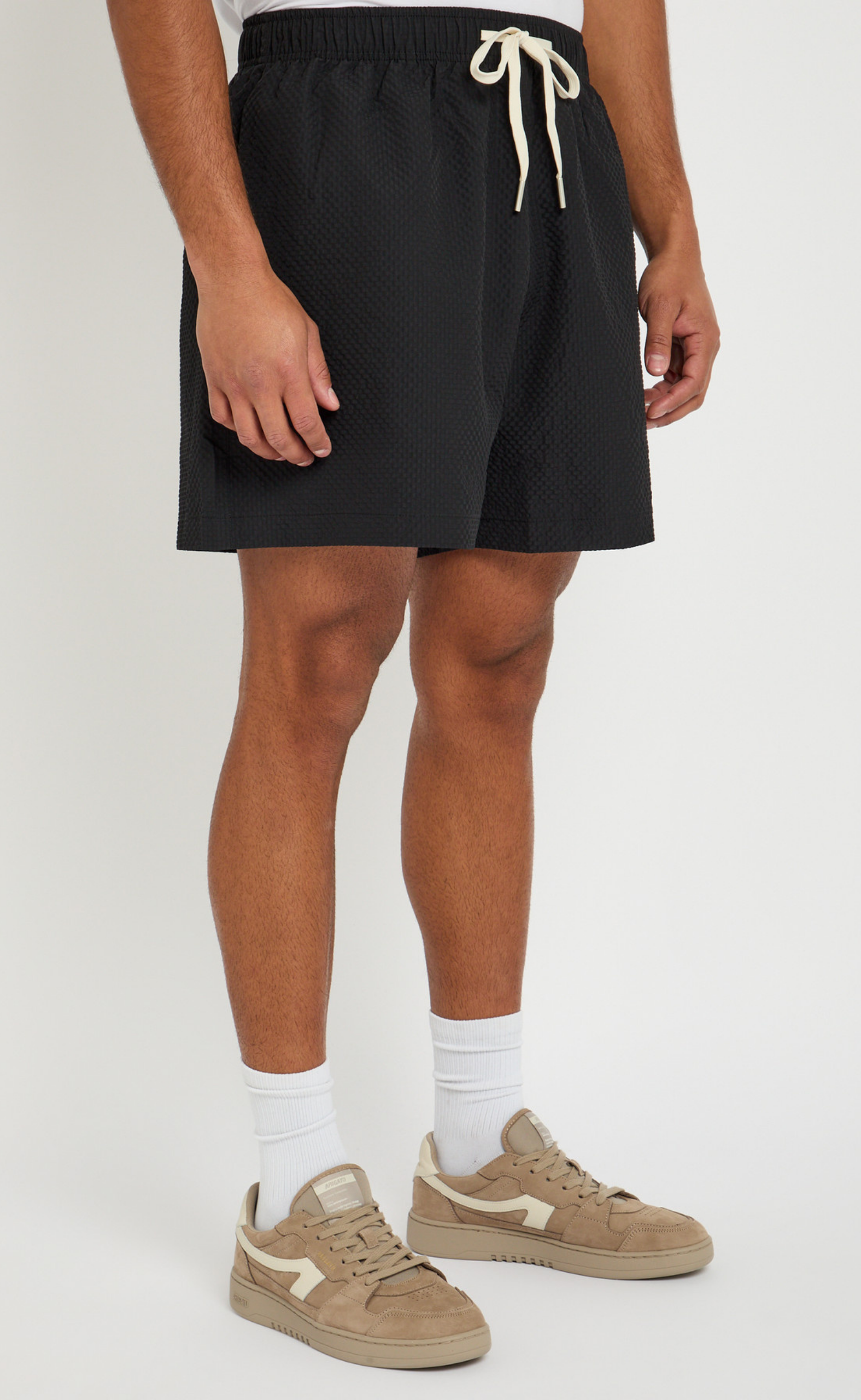 SANDWASH CUPRO BLACK SHORTS