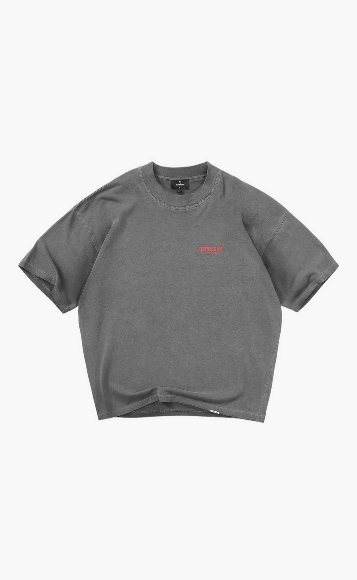 REPRESENT OWNERS CLUB WASHED BLACK T-SHIRT