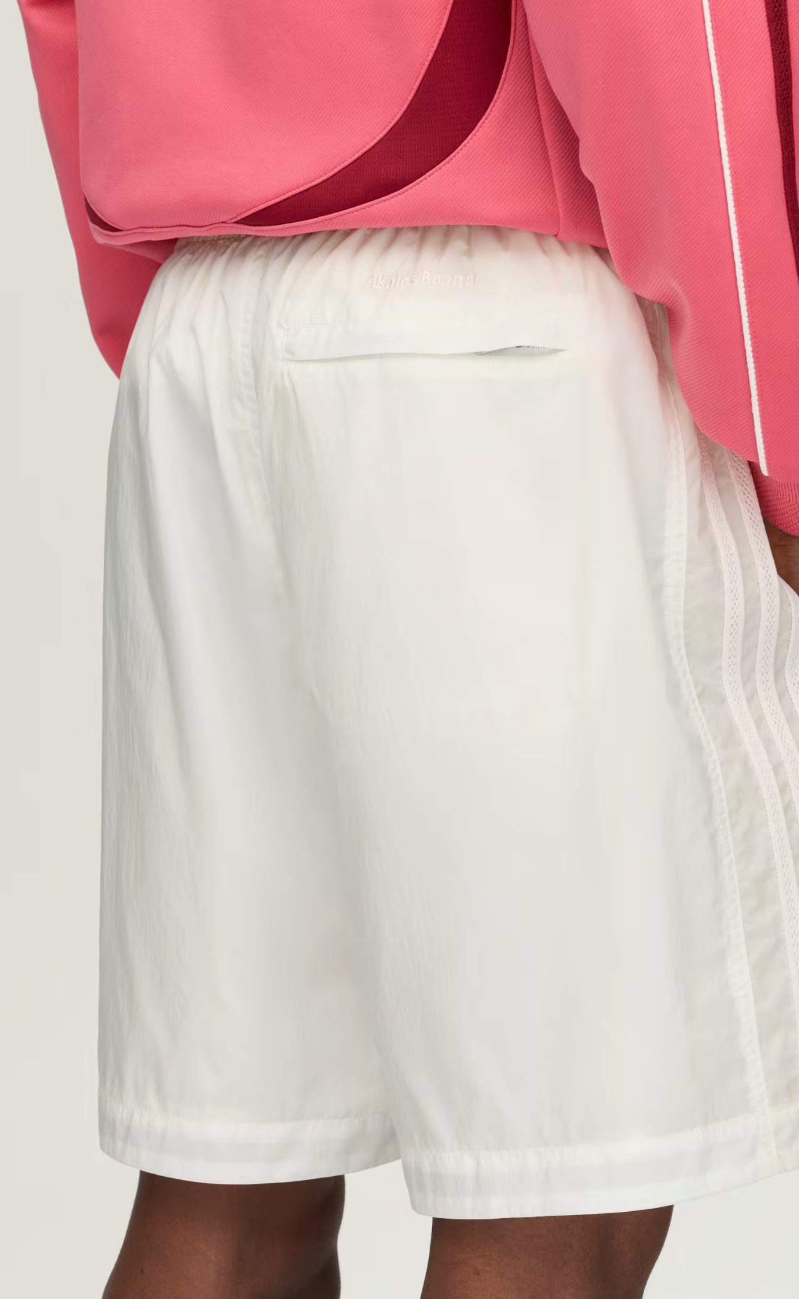 WB FOOTBALL OFF WHITE SHORTS