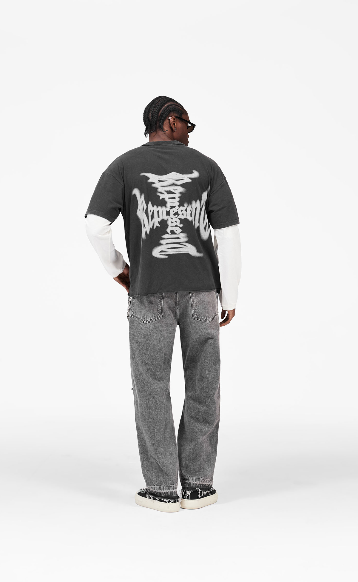 MH FADED BLACK LONGSLEEVE