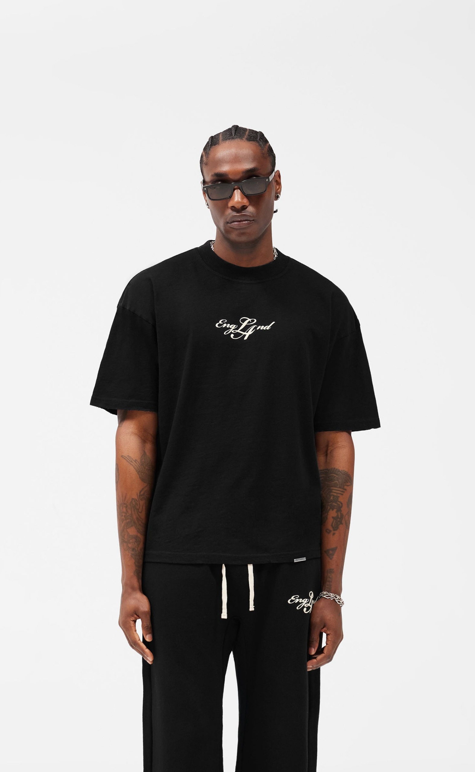ENGLAND JET BLACK T-SHIRT