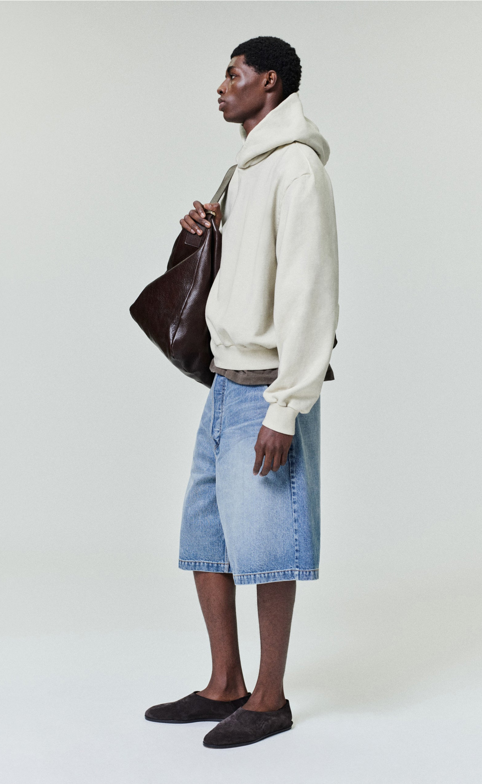 UTILITY MEDIUM INDIGO SHORTS