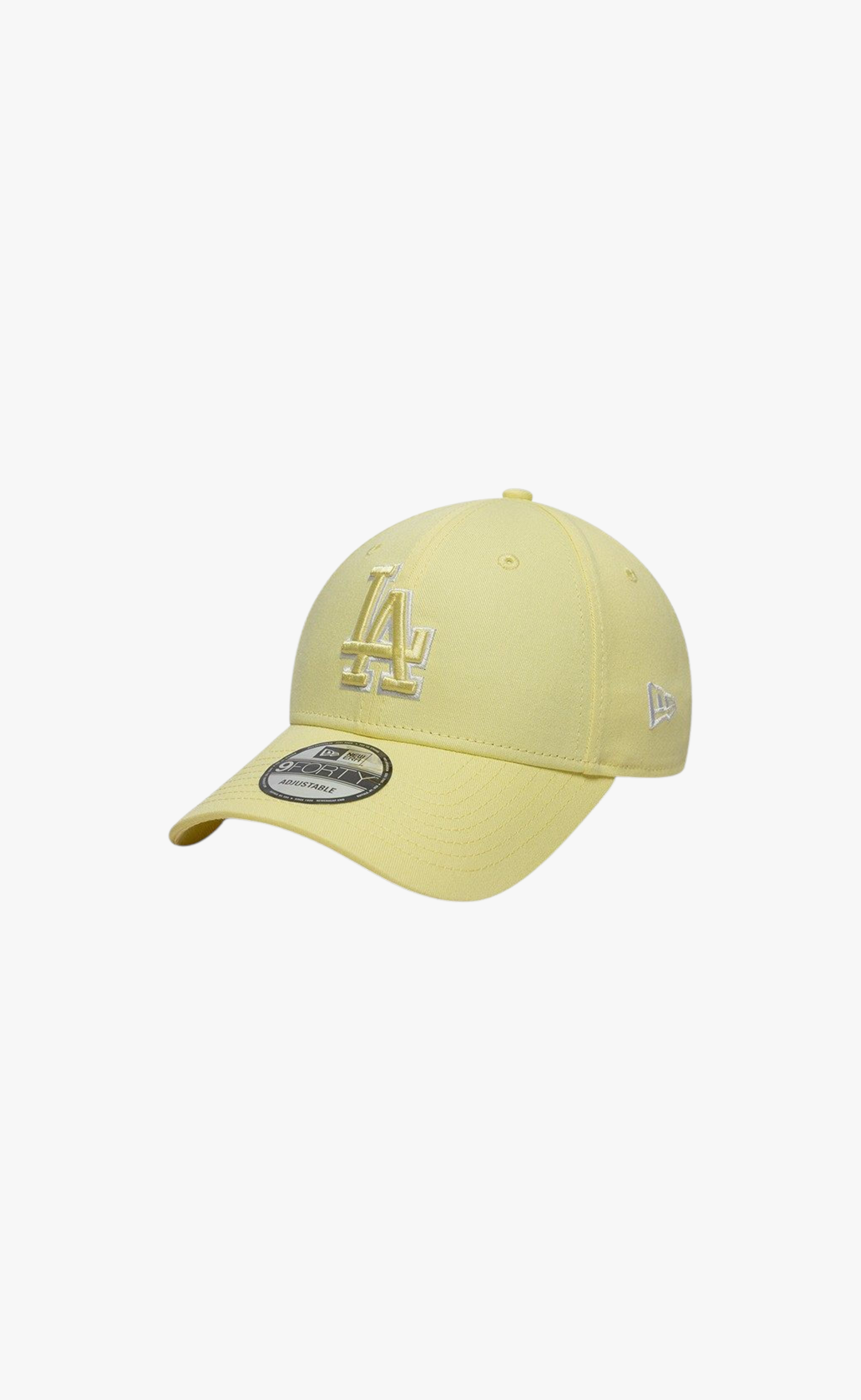 LOS ANGELES DODGERS TEAM OUTLINE 9FORTY PASTEL YELLOW HAT