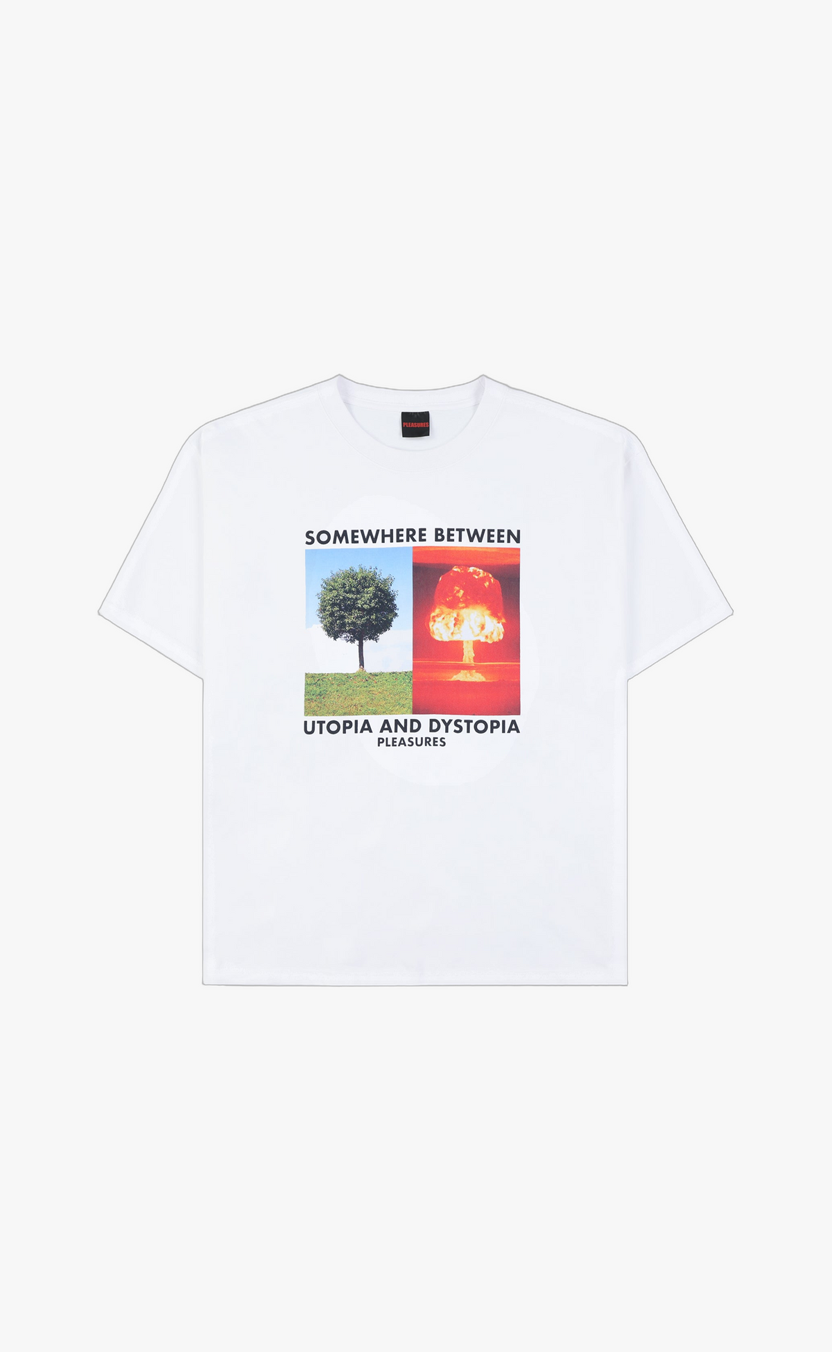 SOMEWHERE WHITE T-SHIRT