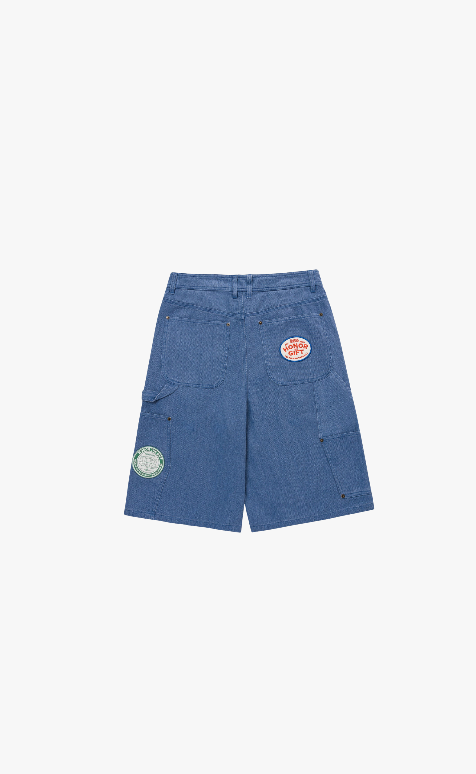 TWILL CARPENTER BLUE SHORTS