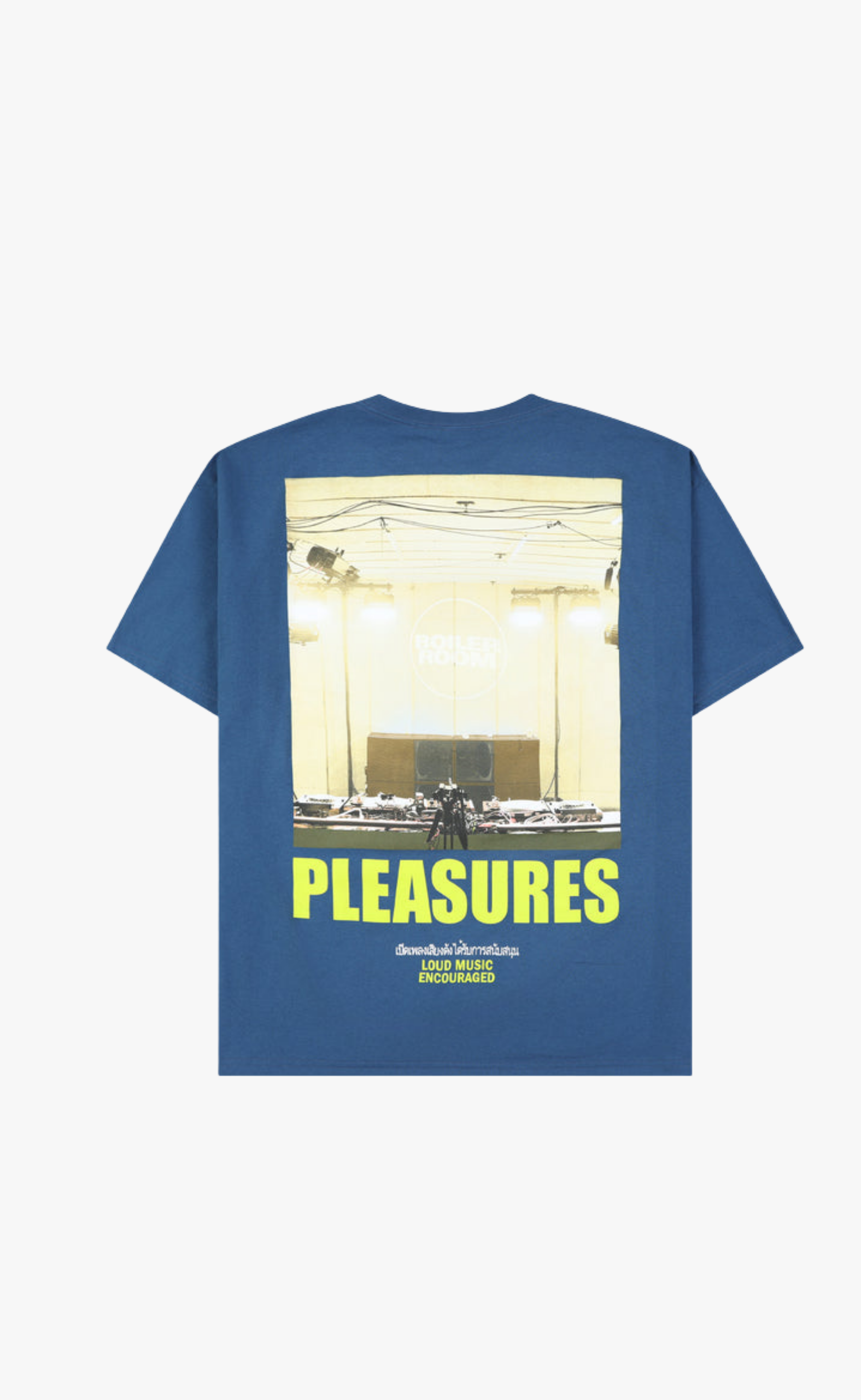 TURNTABLE BLUE T-SHIRT