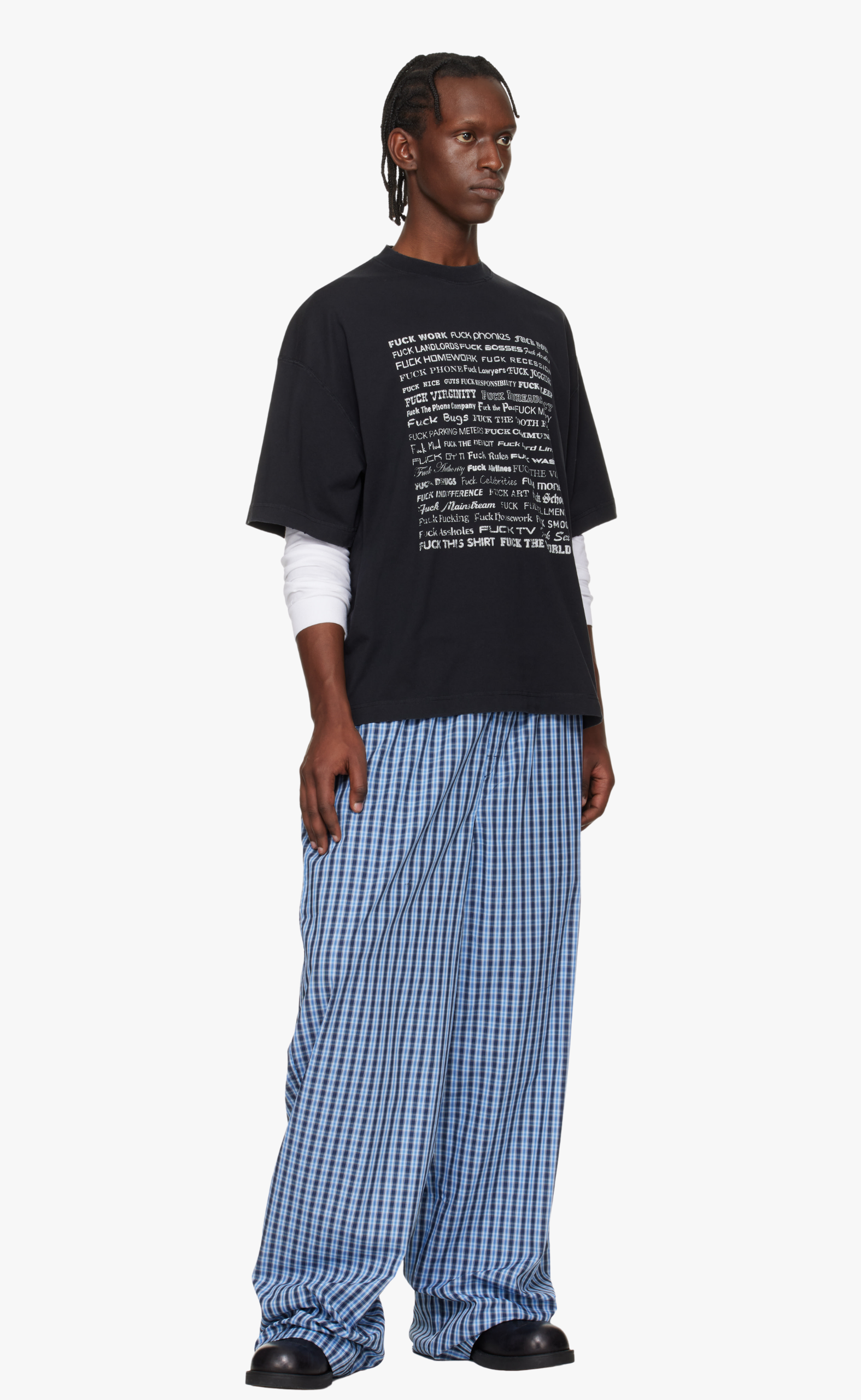 FUCK EVERYTHING BLACK T-SHIRT