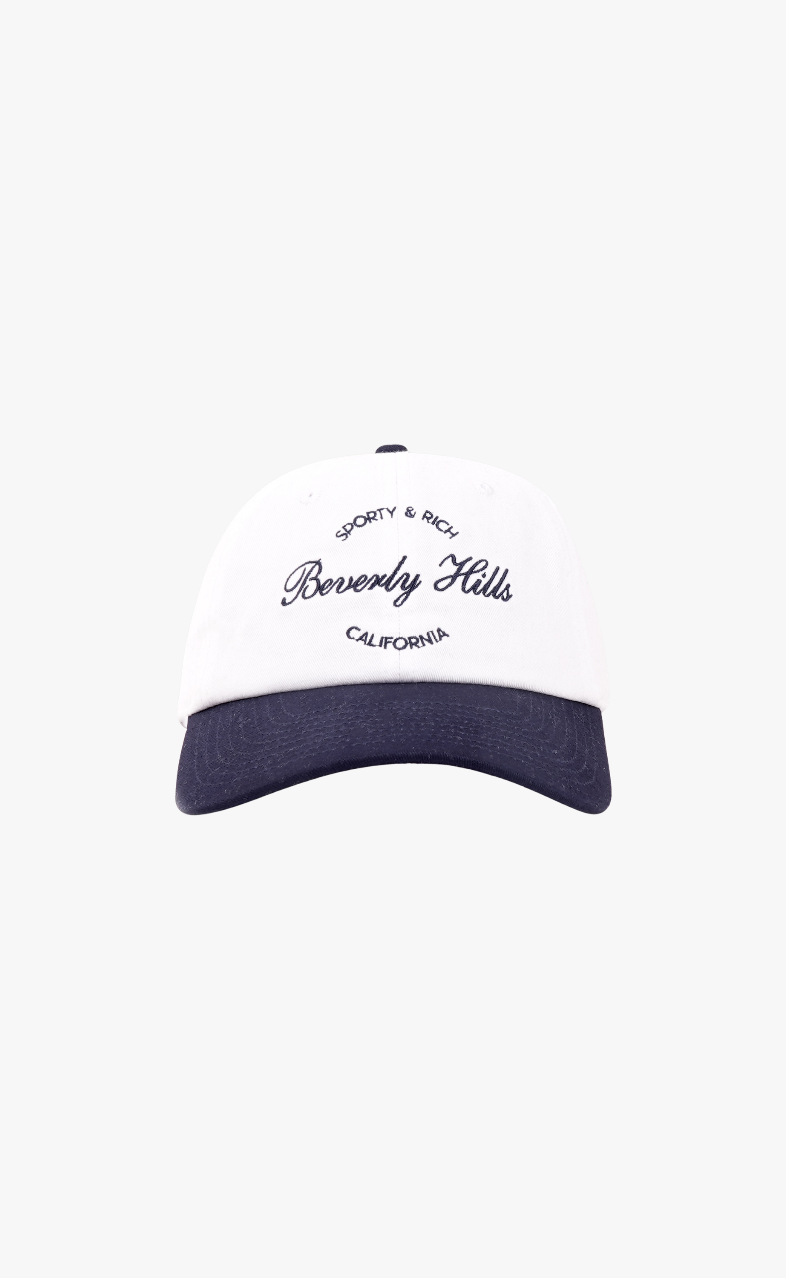 BEVERLY SCRIPT WHITE HAT