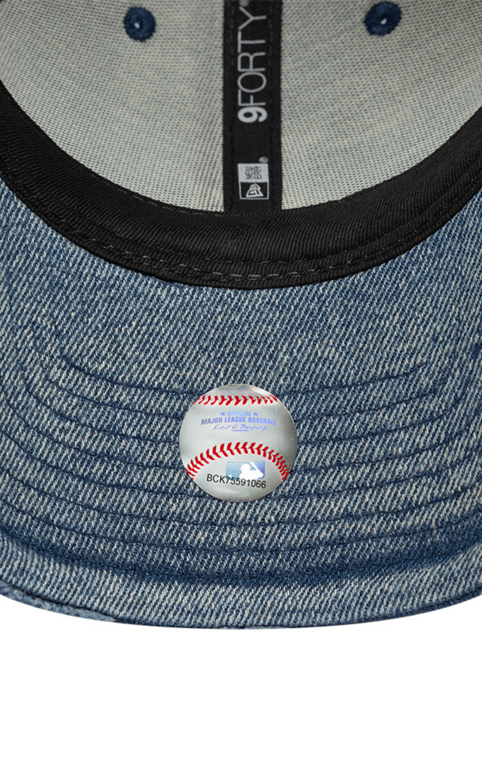 LOS ANGELES DODGERS ACID DENIM 9FORTY BLUE HAT