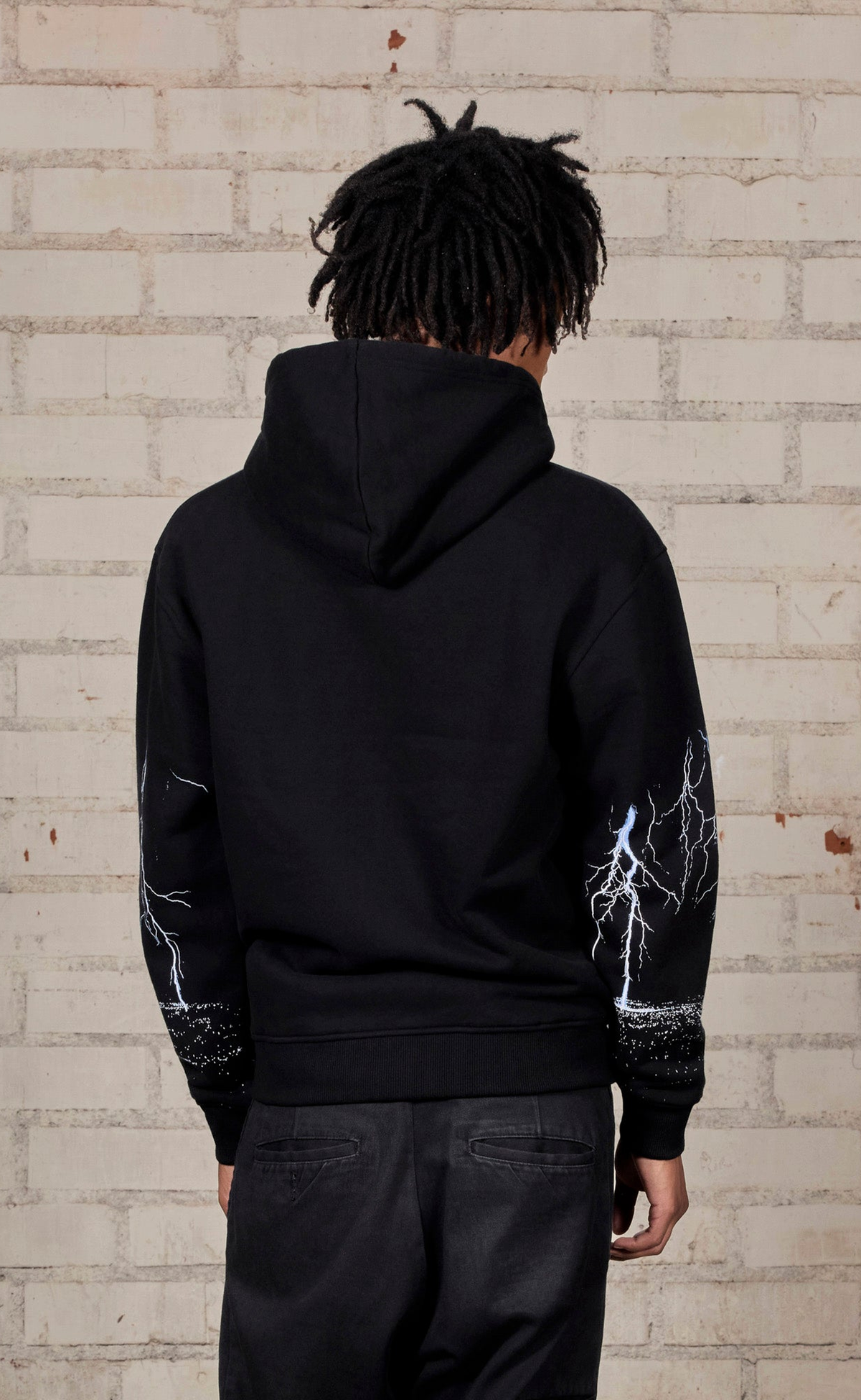 END TIMES ZIP BLACK HOODIE