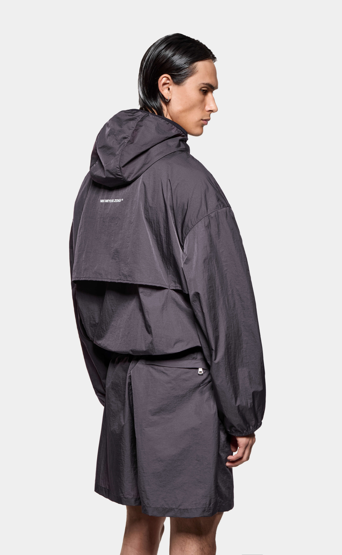 HYPERLIGHT HOODED WIND RAISIN JACKET