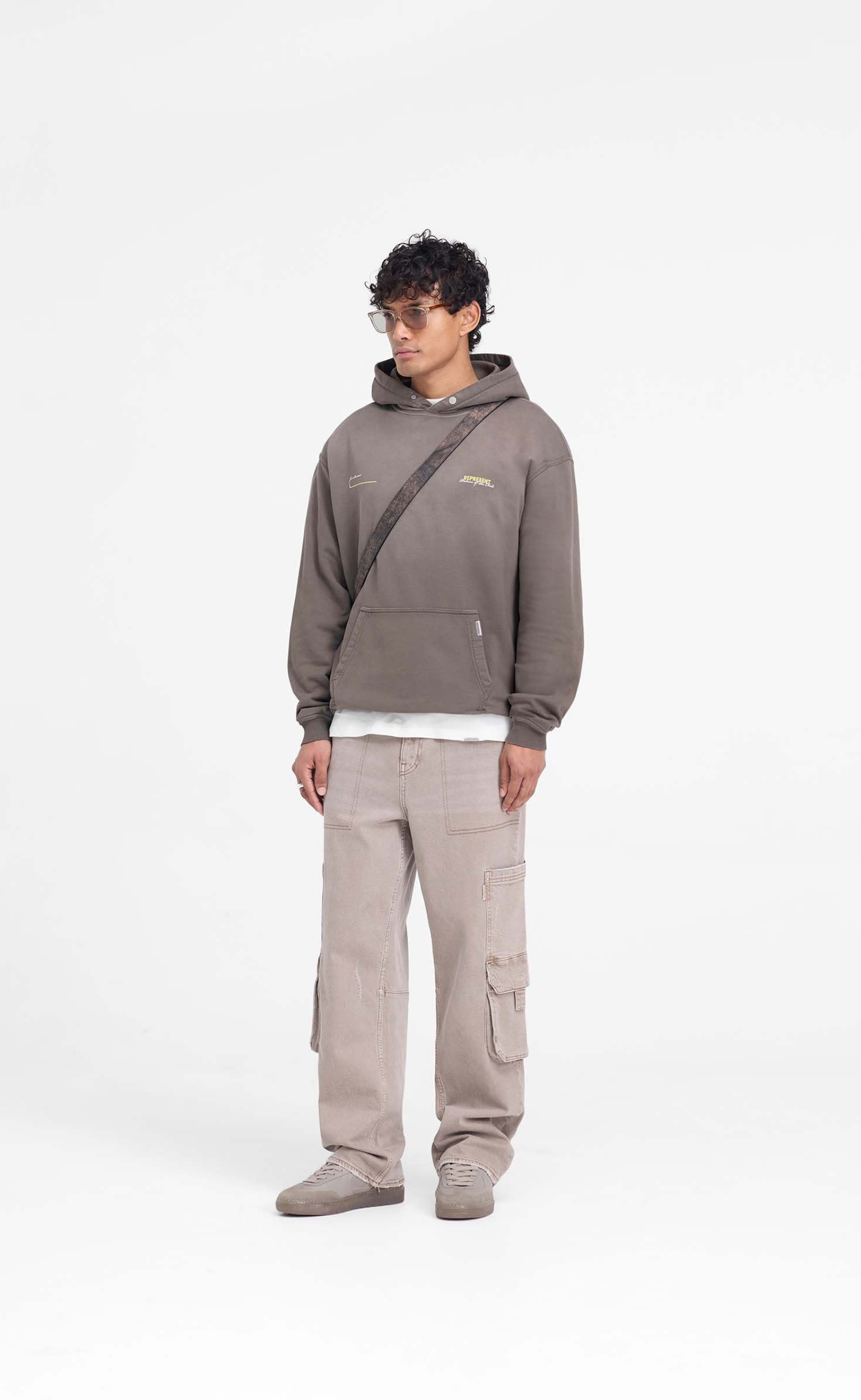 PATRON OF THE CLUB WASHED OLIVE HOODIE