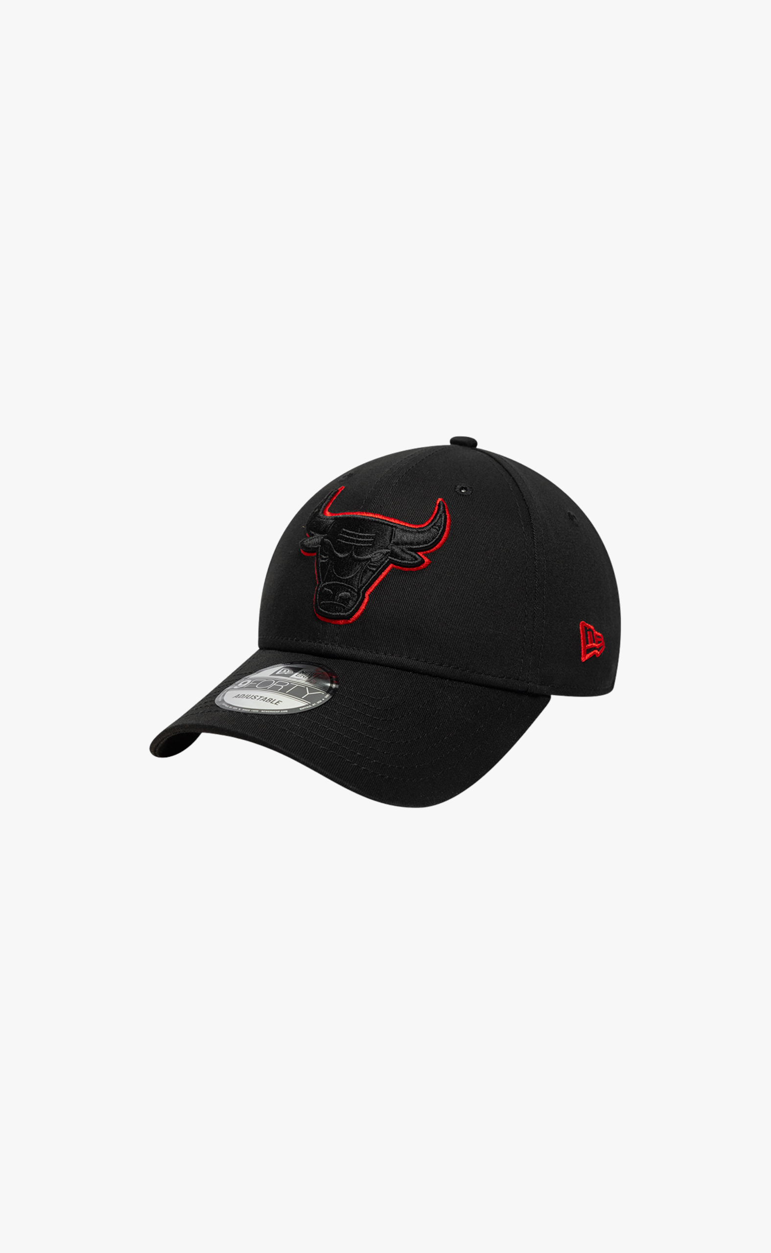 CHICAGO BULLS TEAM OUTLINE 9FORTY BLACK HAT