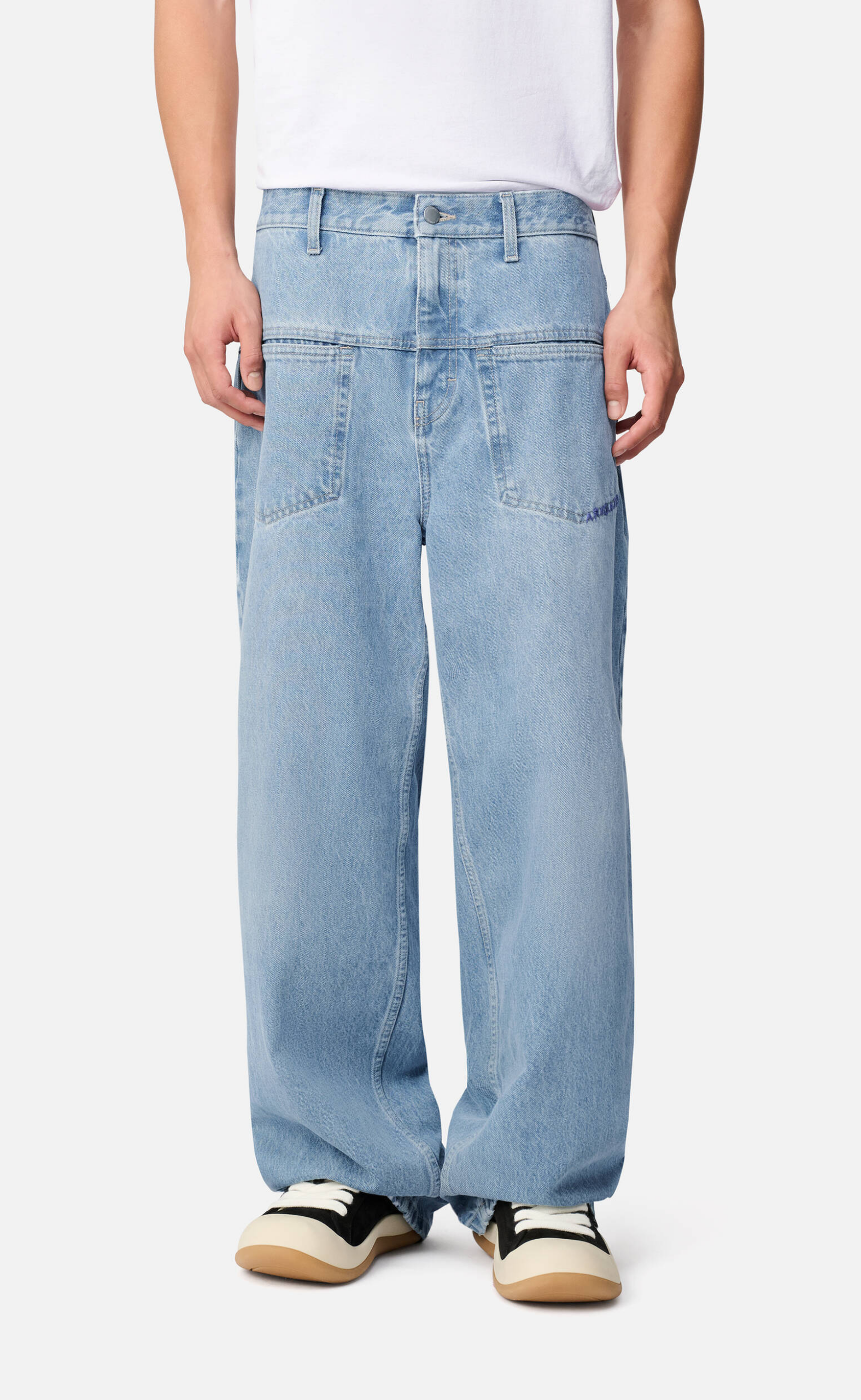 INVERT RELAXED BLUE JEANS