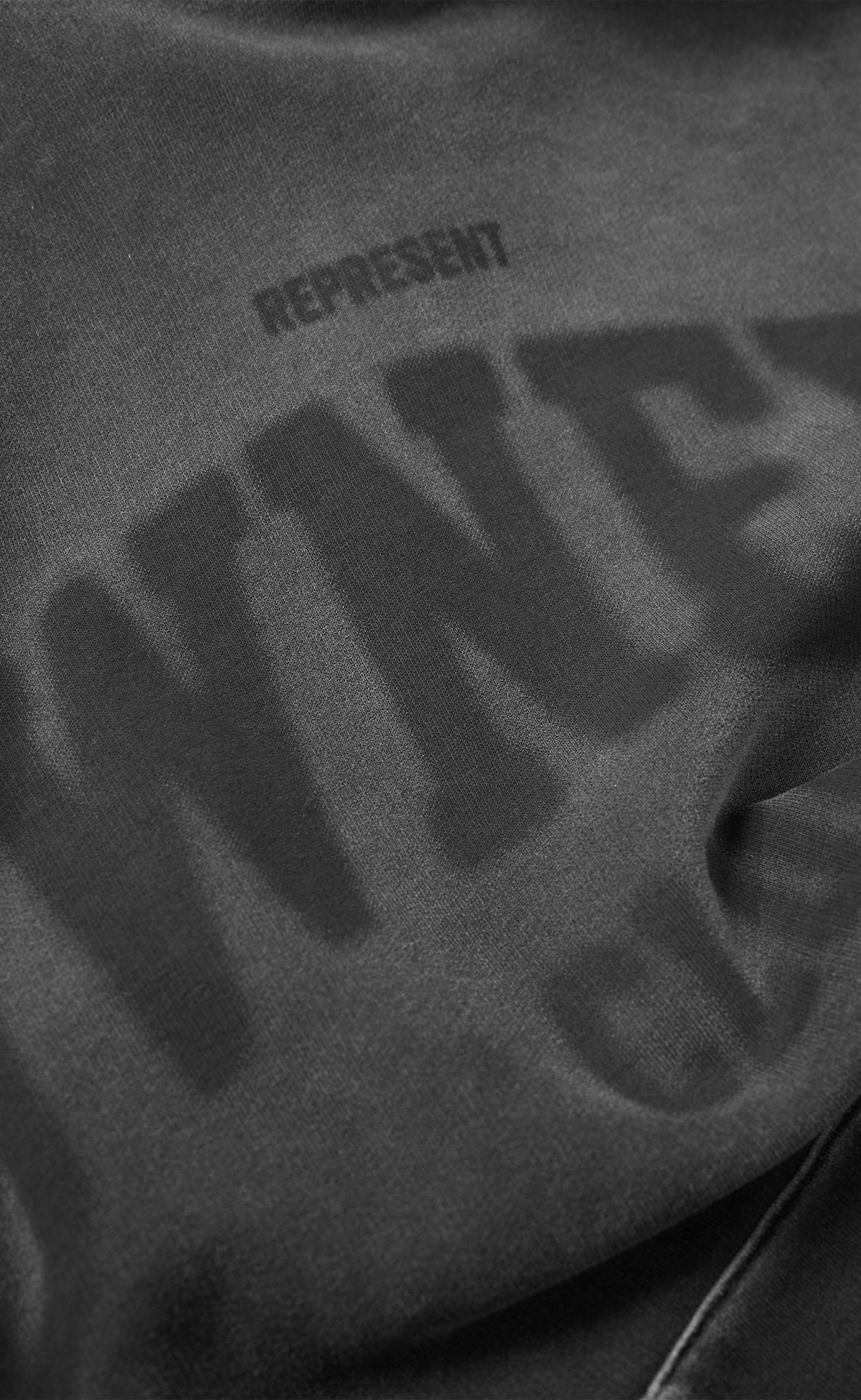 OWNERS CONTRAST VINTAGE BLACK HOODIE