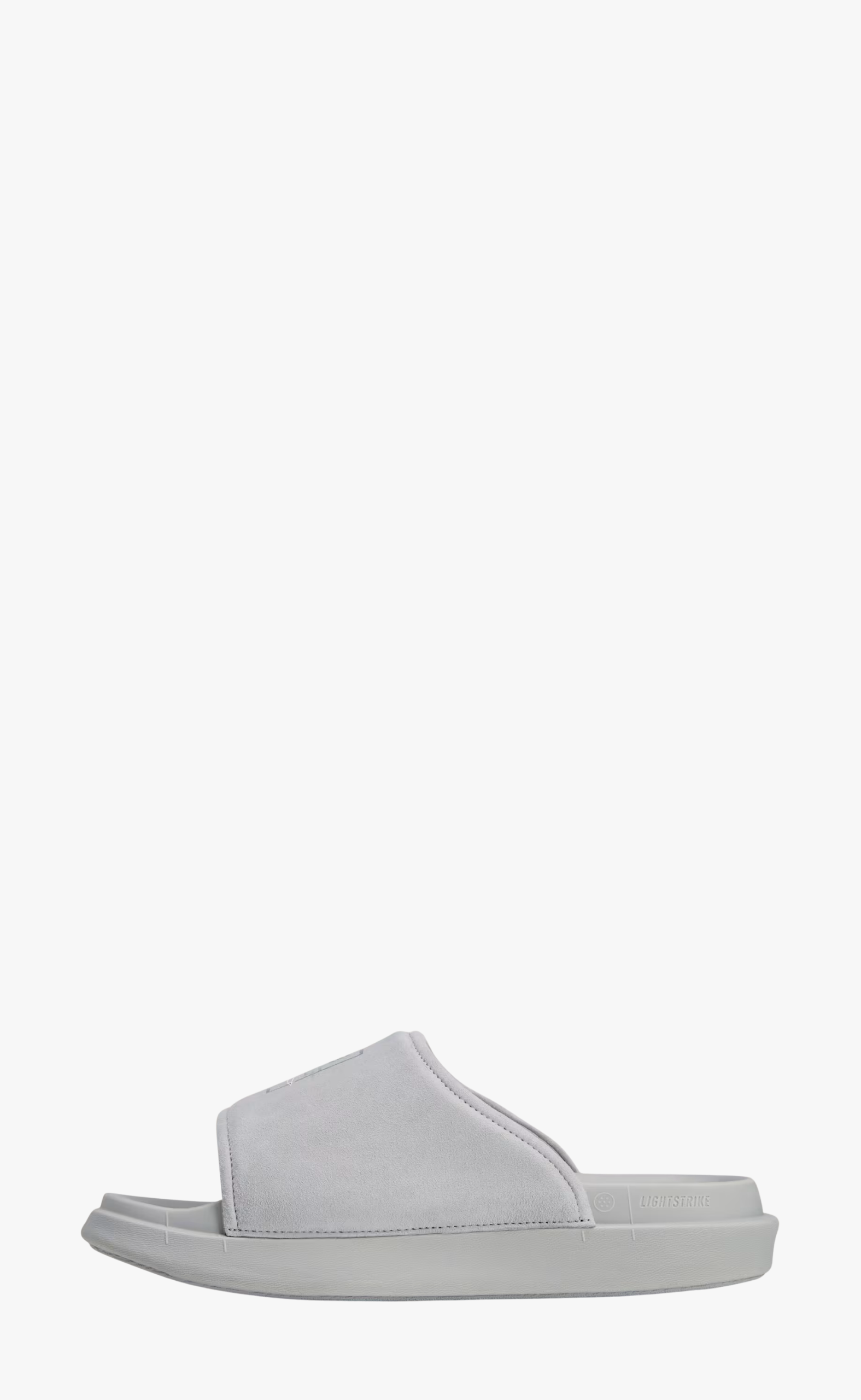 Y-3 GREY SLIPPERS