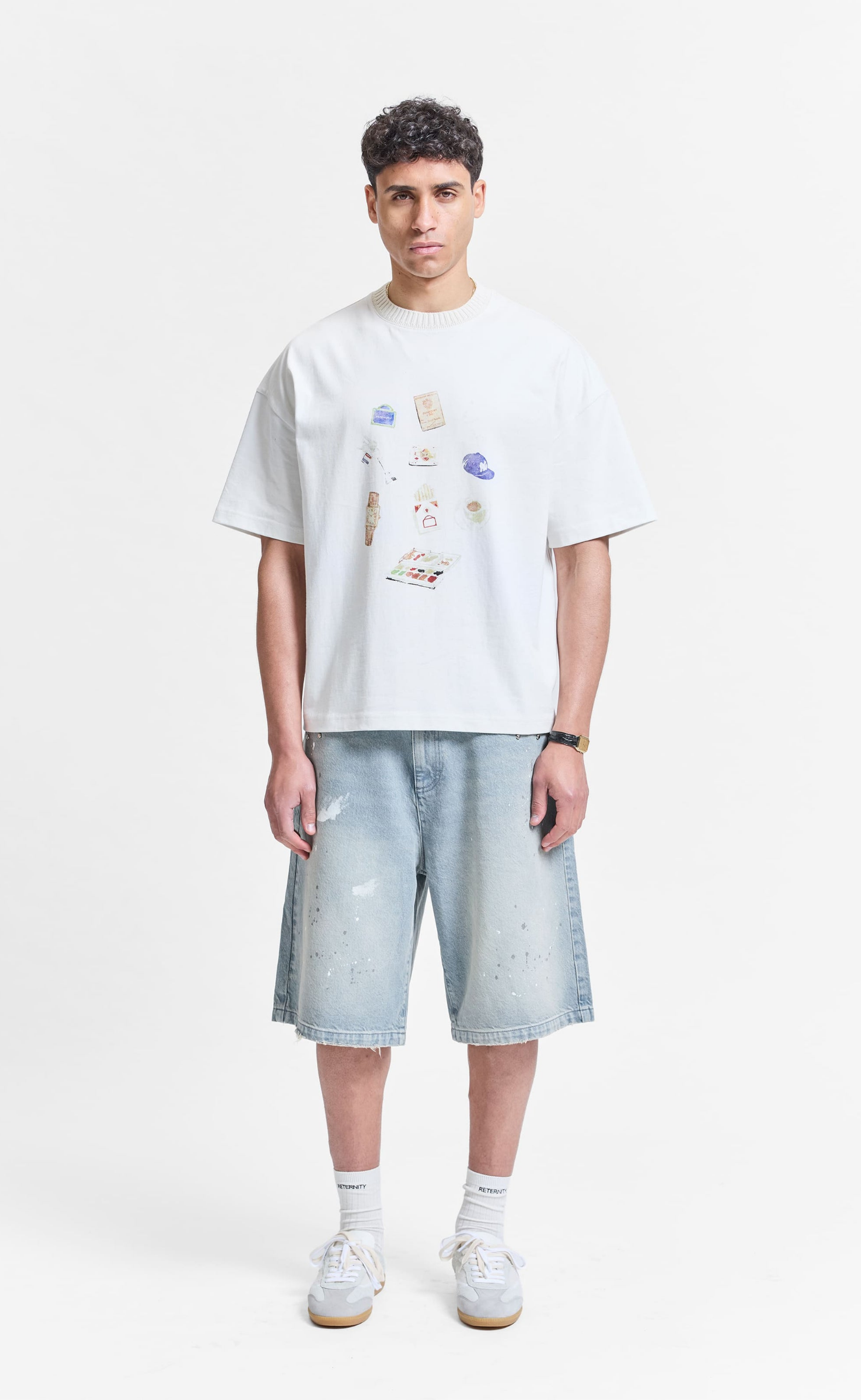 L ICONE OFF WHITE T-SHIRT