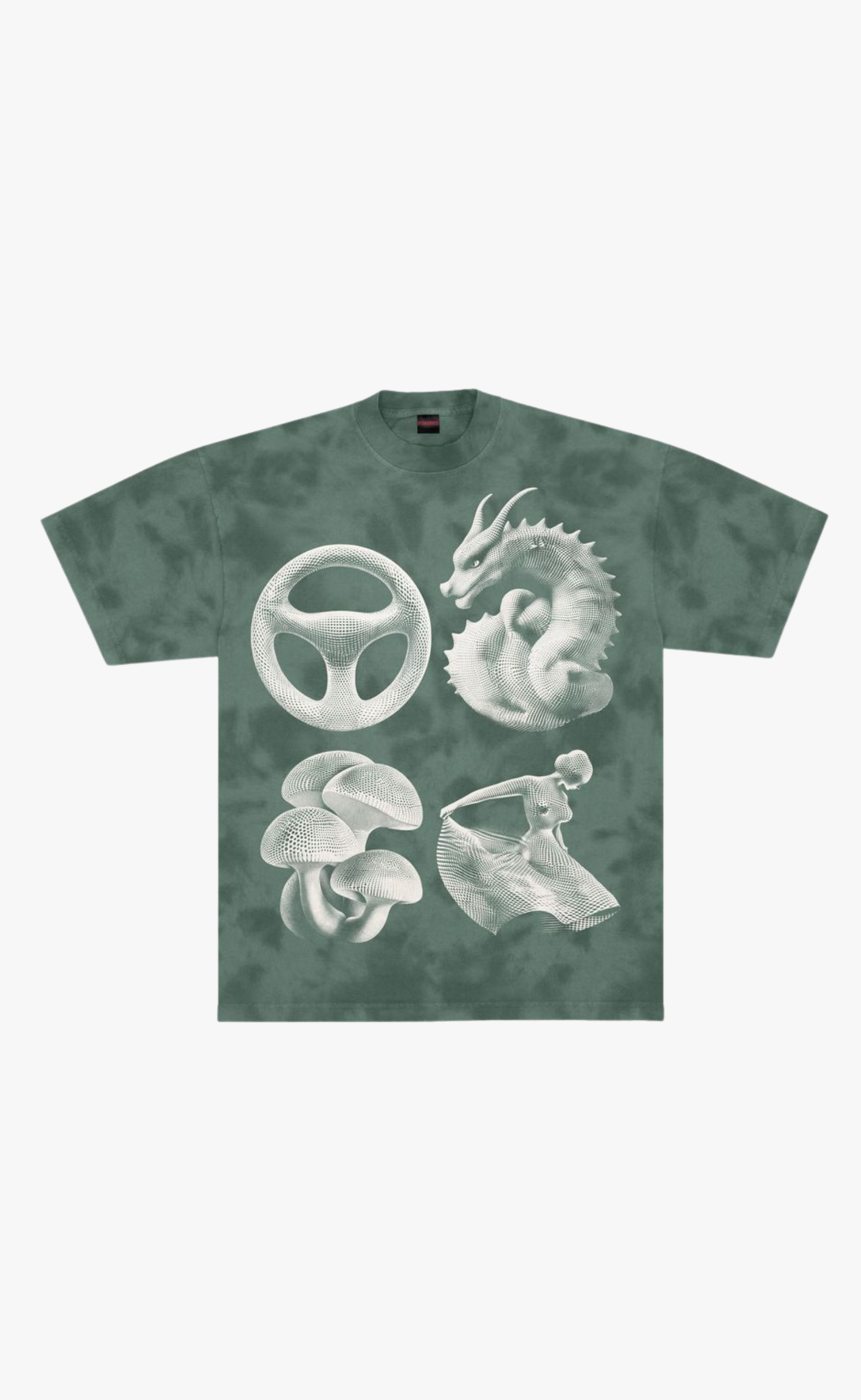 DISFUNCTION GREEN T-SHIRT